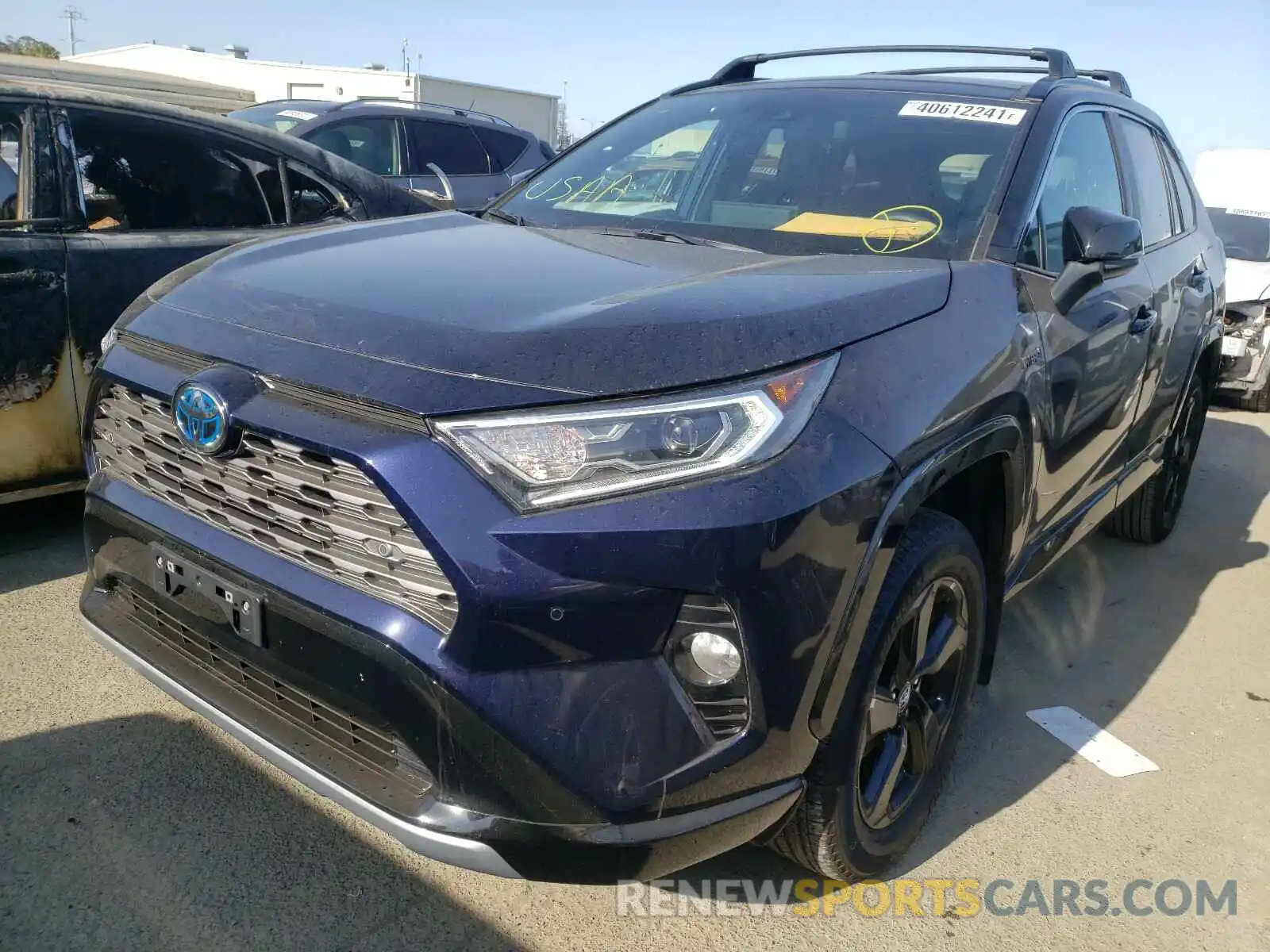 2 Photograph of a damaged car 4T3E6RFV6MU025708 TOYOTA RAV4 2021