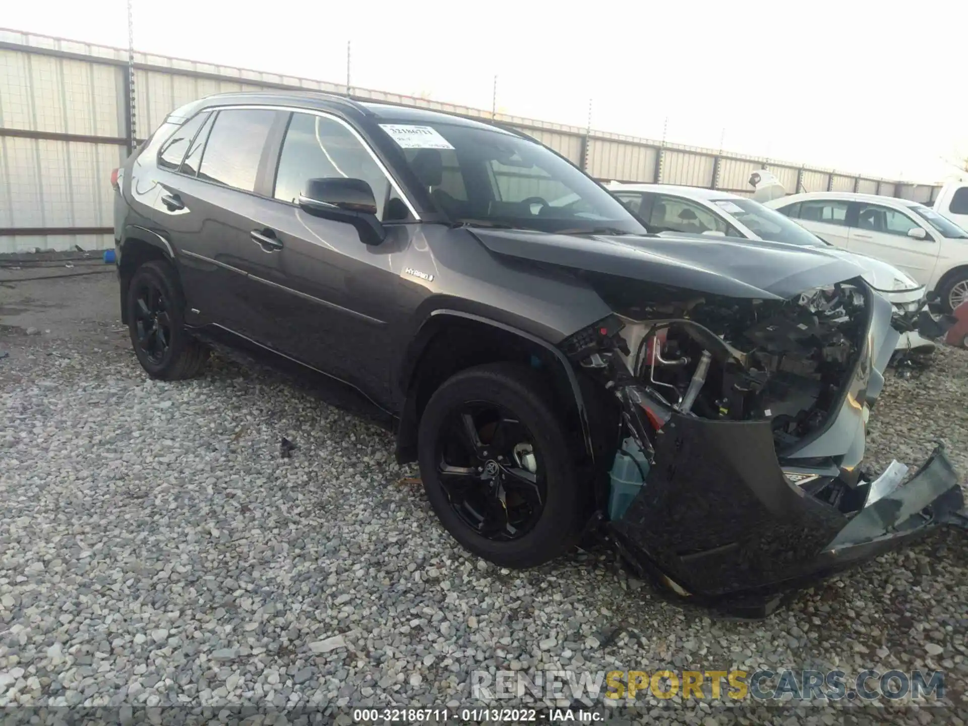 1 Photograph of a damaged car 4T3E6RFV6MU034926 TOYOTA RAV4 2021