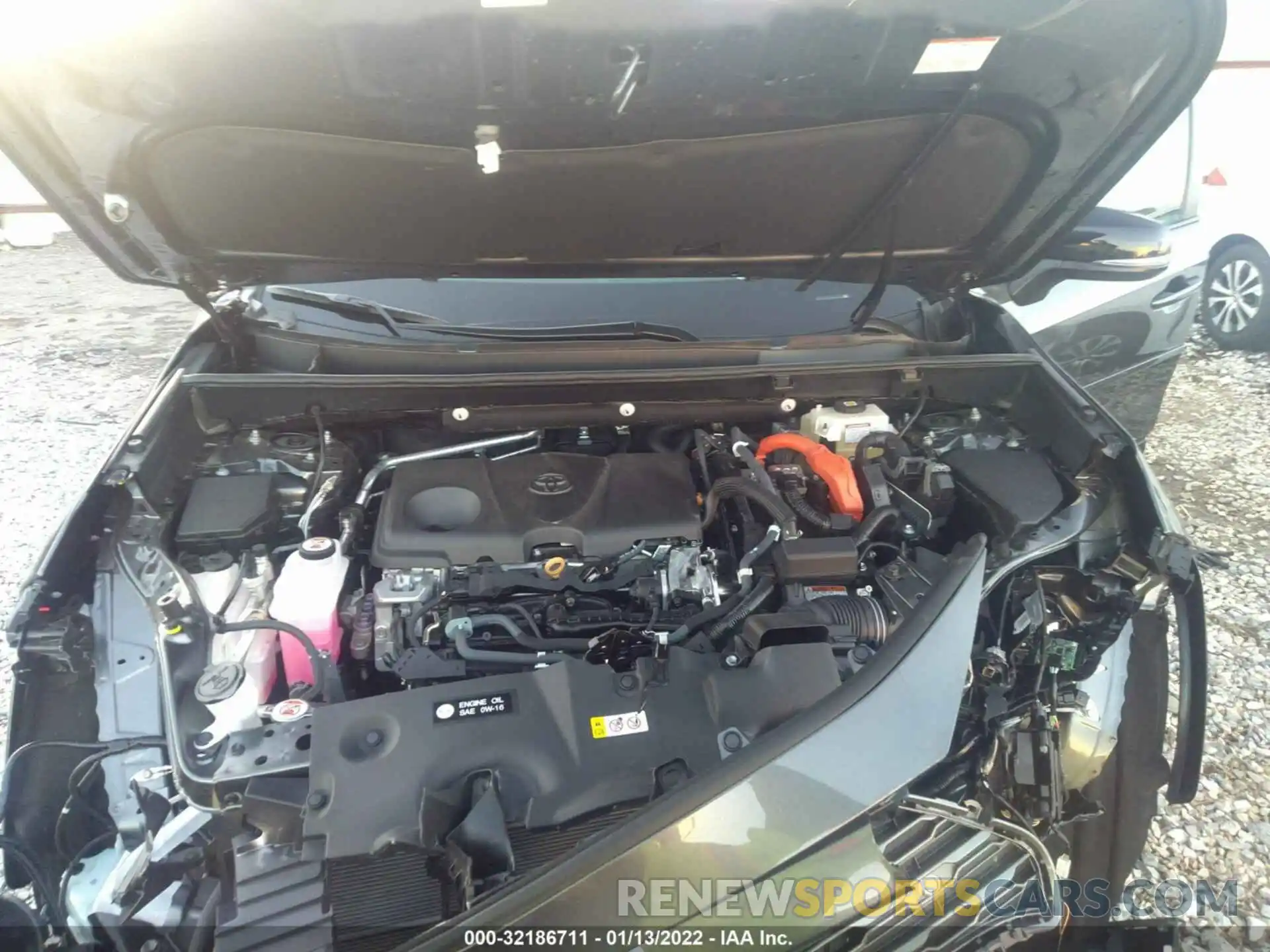 10 Фотография поврежденного автомобиля 4T3E6RFV6MU034926 TOYOTA RAV4 2021