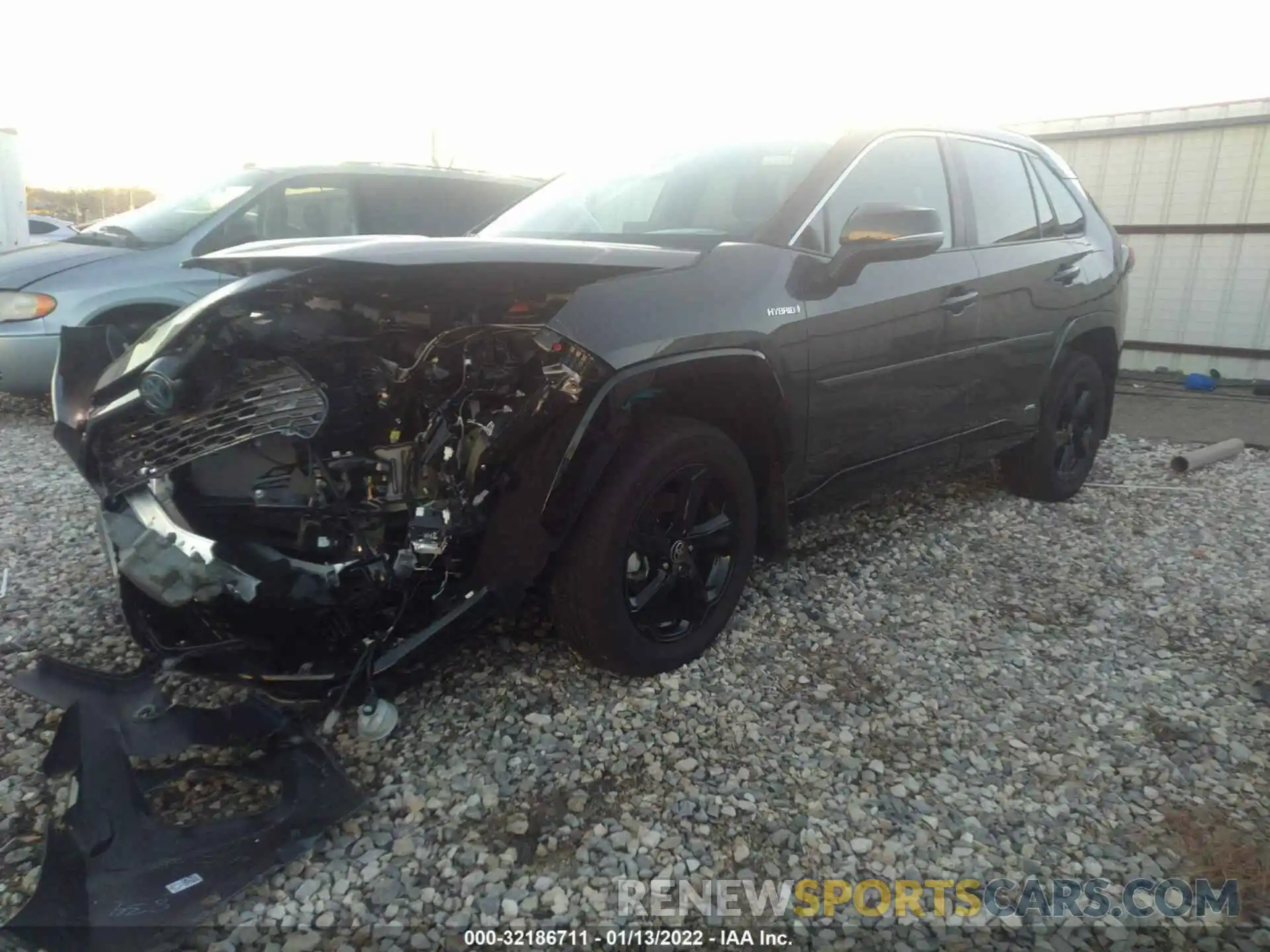 2 Photograph of a damaged car 4T3E6RFV6MU034926 TOYOTA RAV4 2021