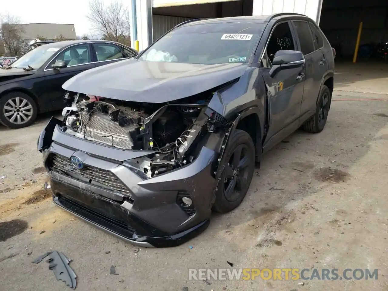 2 Photograph of a damaged car 4T3E6RFV6MU044453 TOYOTA RAV4 2021