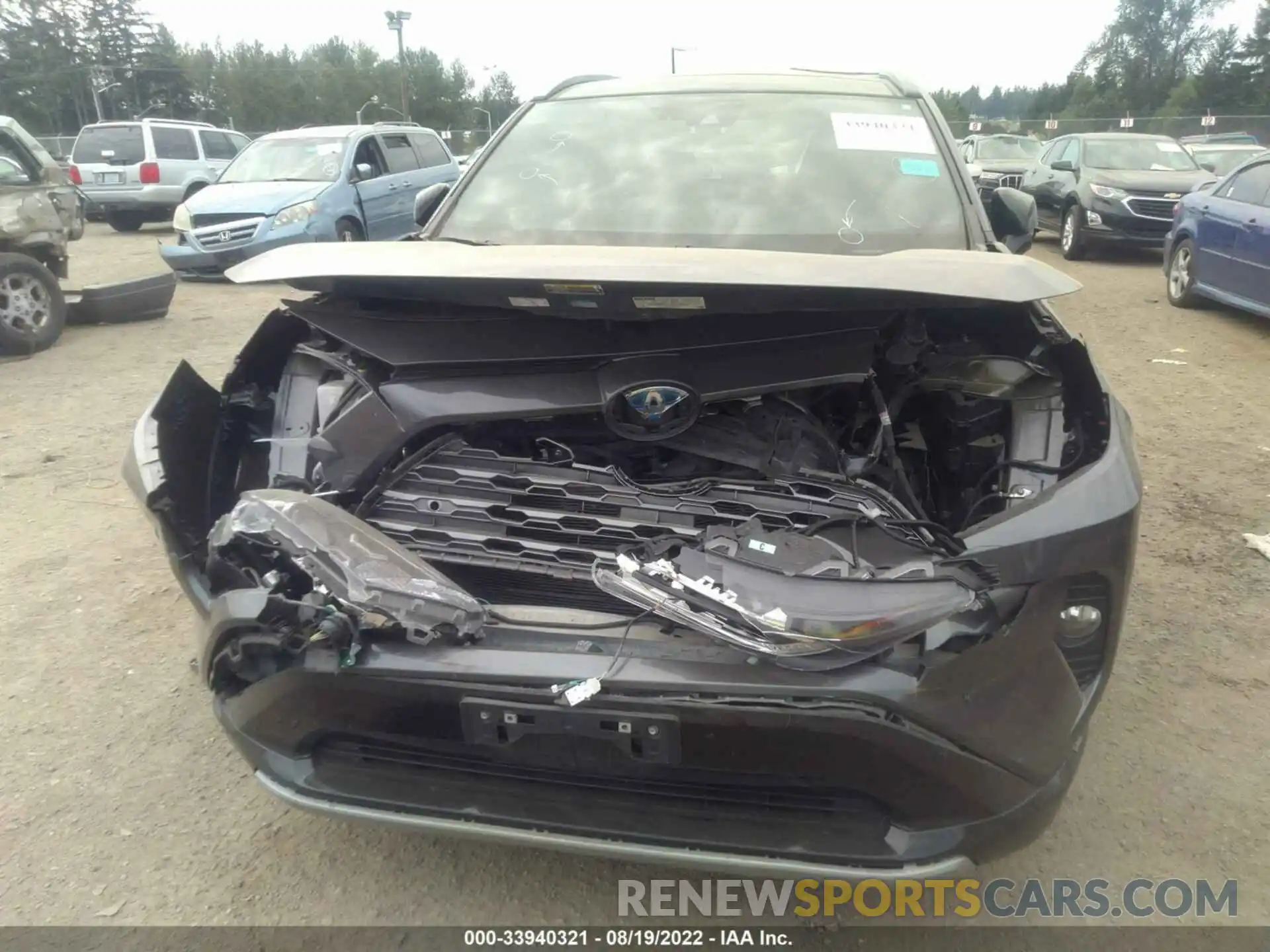 6 Photograph of a damaged car 4T3E6RFV6MU053136 TOYOTA RAV4 2021