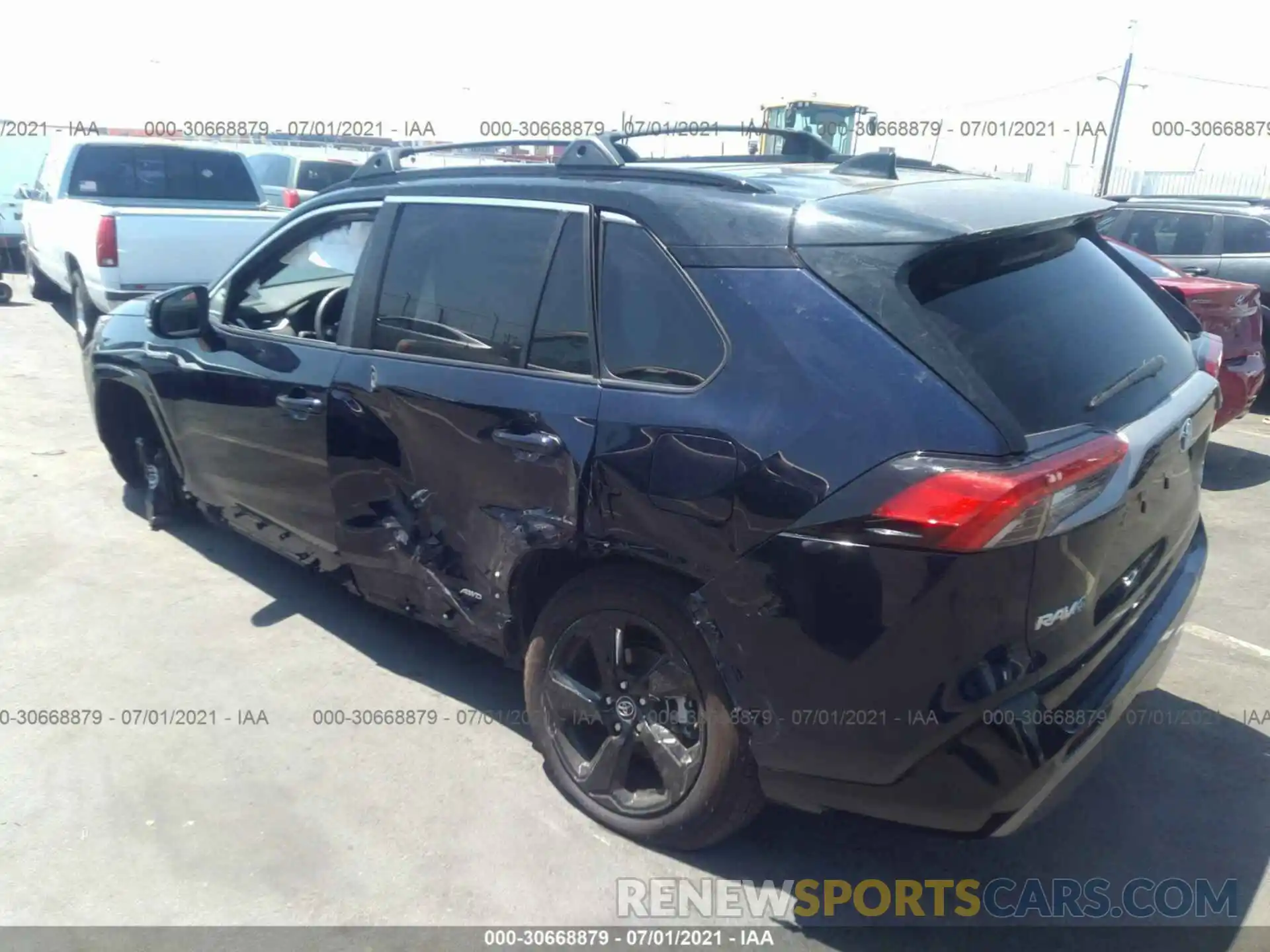 3 Photograph of a damaged car 4T3E6RFV7MU011574 TOYOTA RAV4 2021