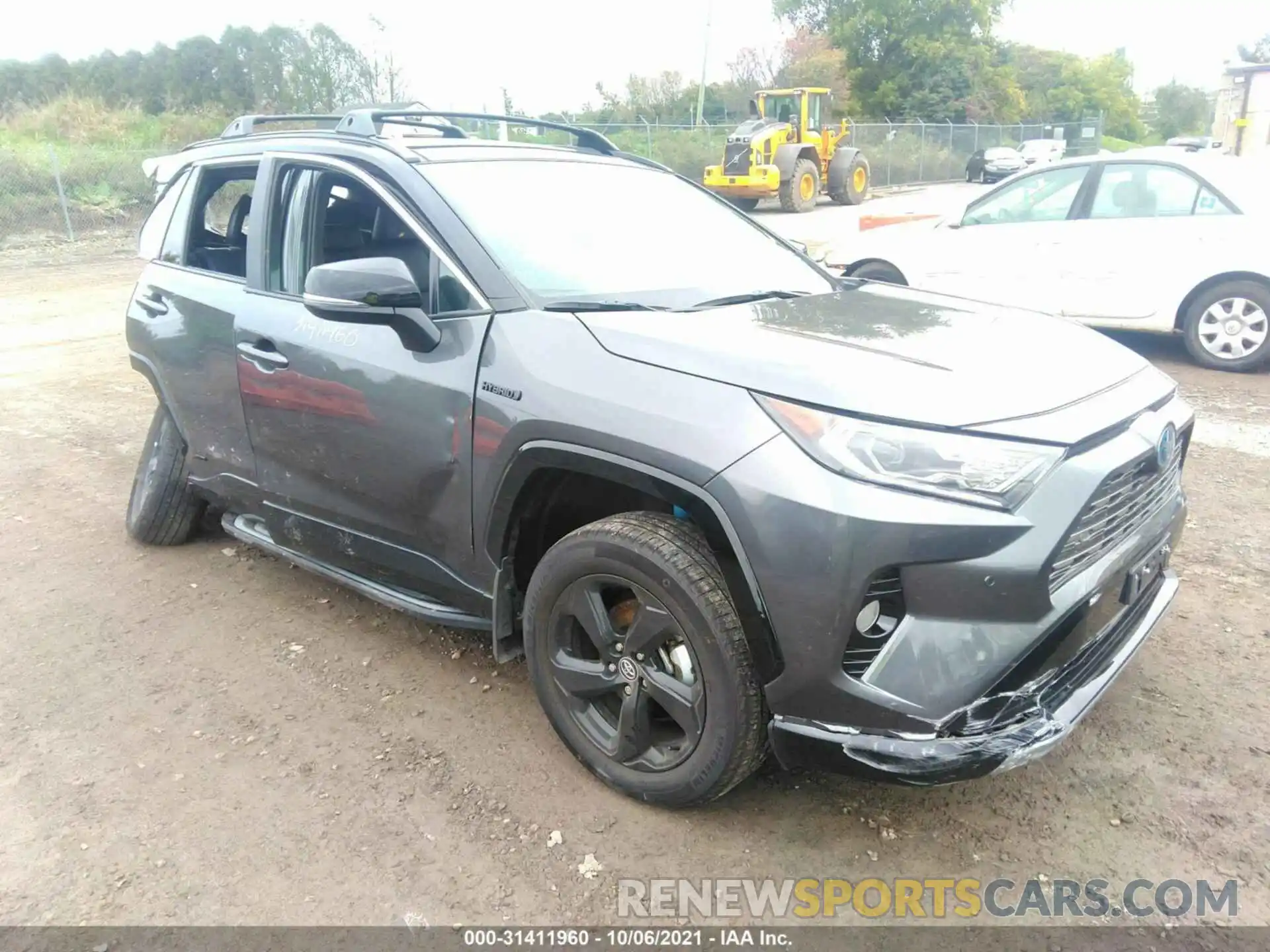 1 Photograph of a damaged car 4T3E6RFV7MU014216 TOYOTA RAV4 2021