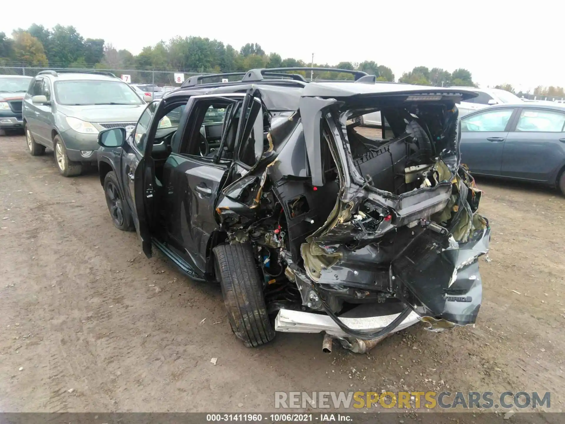 3 Photograph of a damaged car 4T3E6RFV7MU014216 TOYOTA RAV4 2021