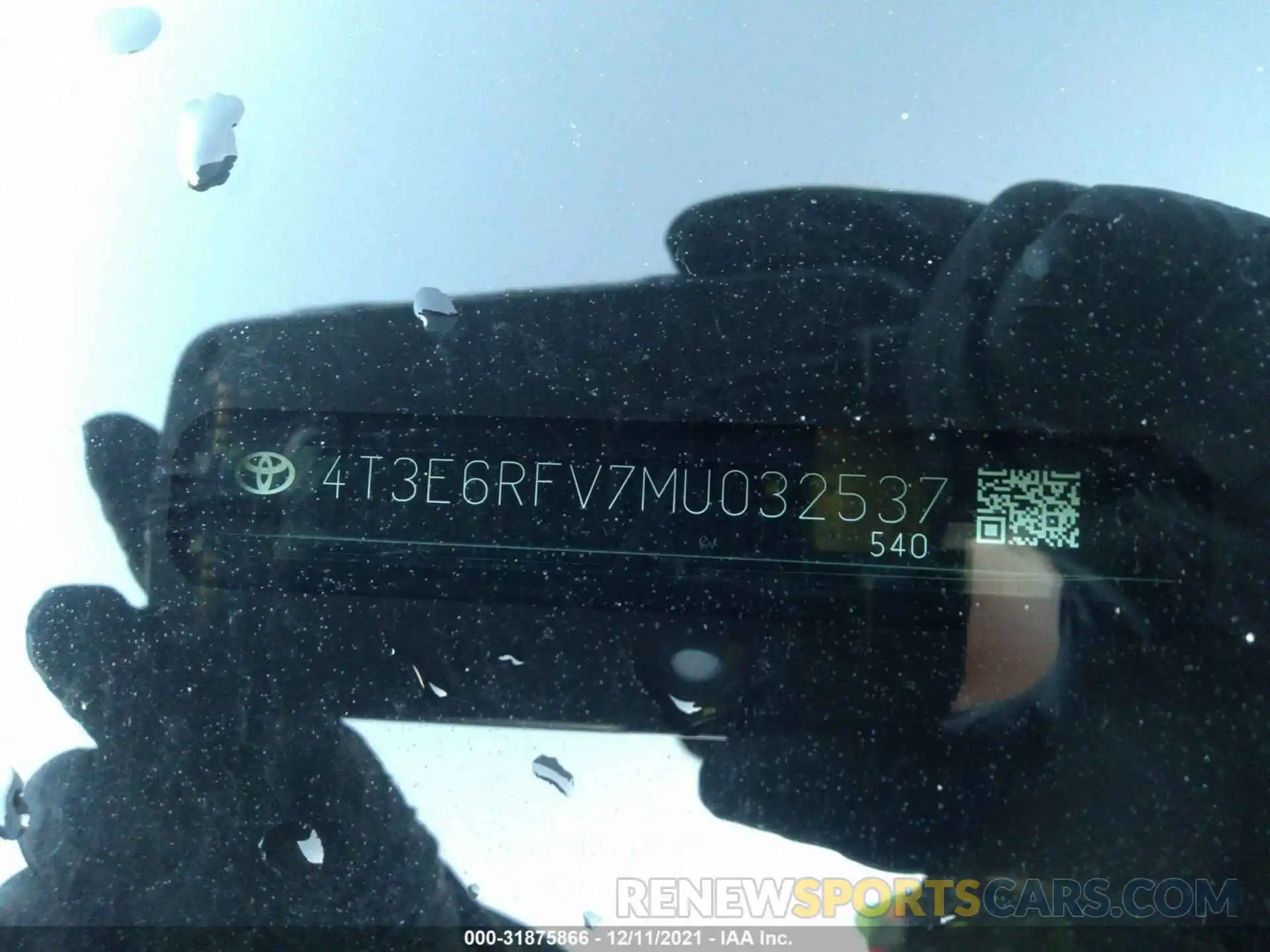 9 Фотография поврежденного автомобиля 4T3E6RFV7MU032537 TOYOTA RAV4 2021