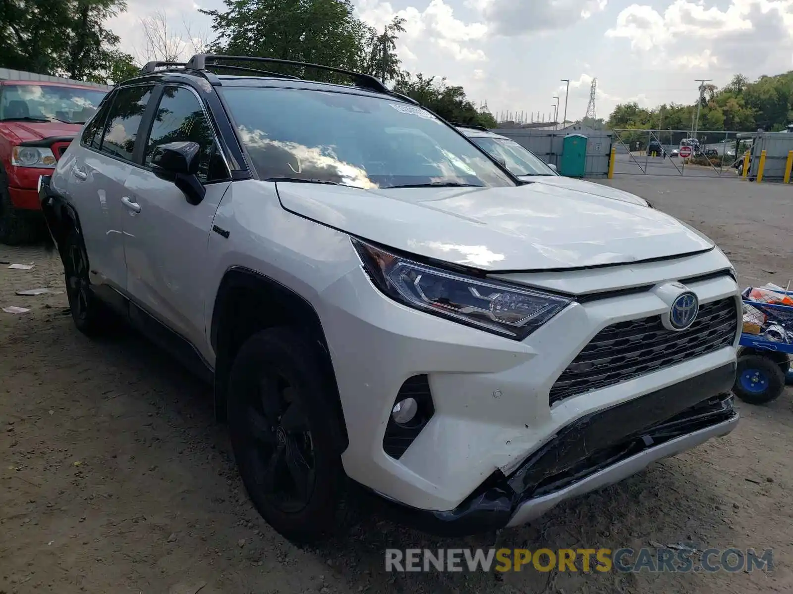 1 Photograph of a damaged car 4T3E6RFV7MU042050 TOYOTA RAV4 2021