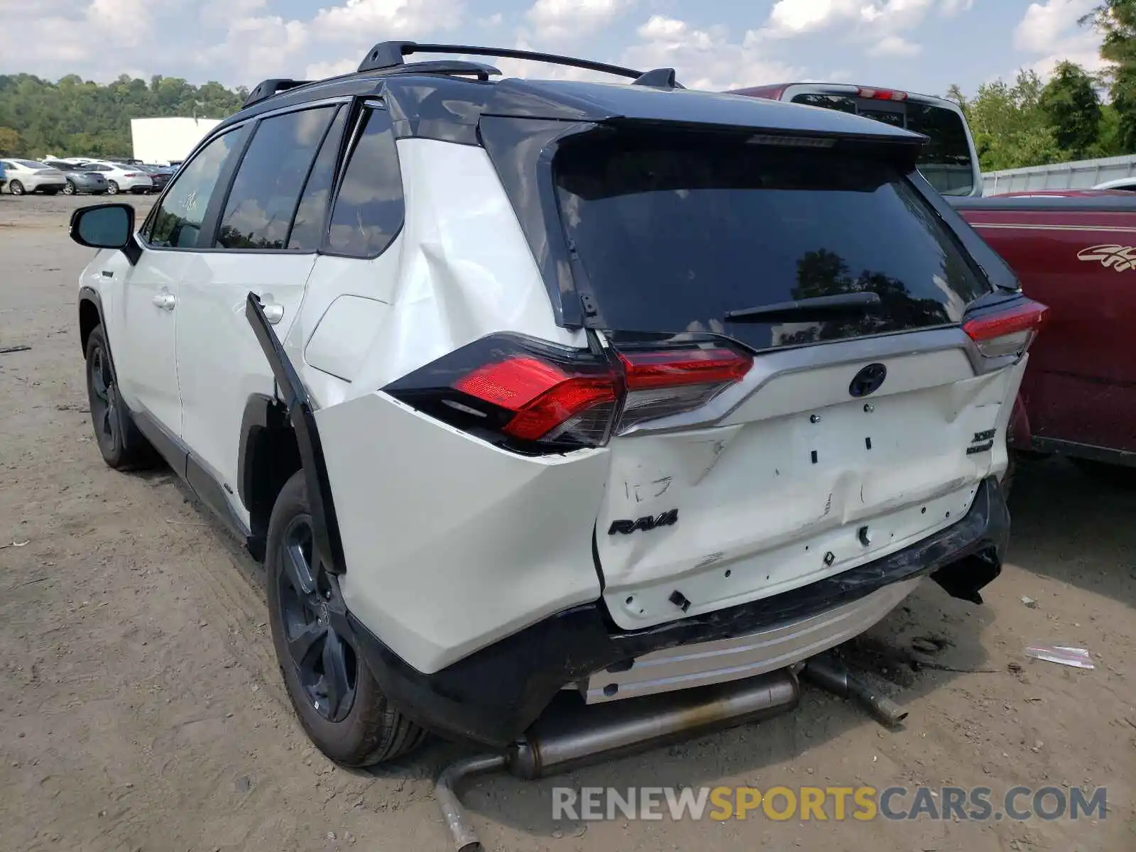 3 Фотография поврежденного автомобиля 4T3E6RFV7MU042050 TOYOTA RAV4 2021