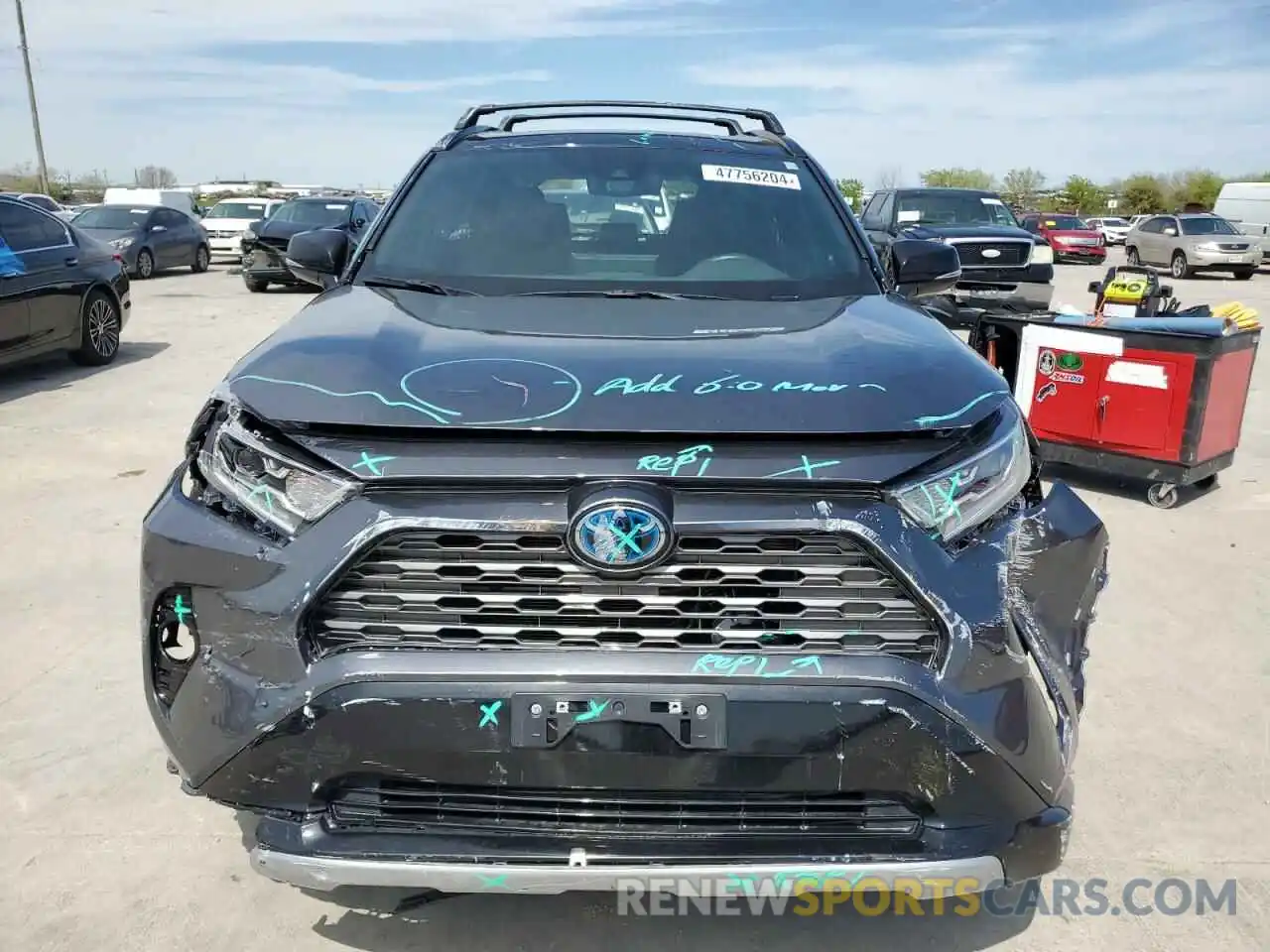 5 Photograph of a damaged car 4T3E6RFV8MU032126 TOYOTA RAV4 2021