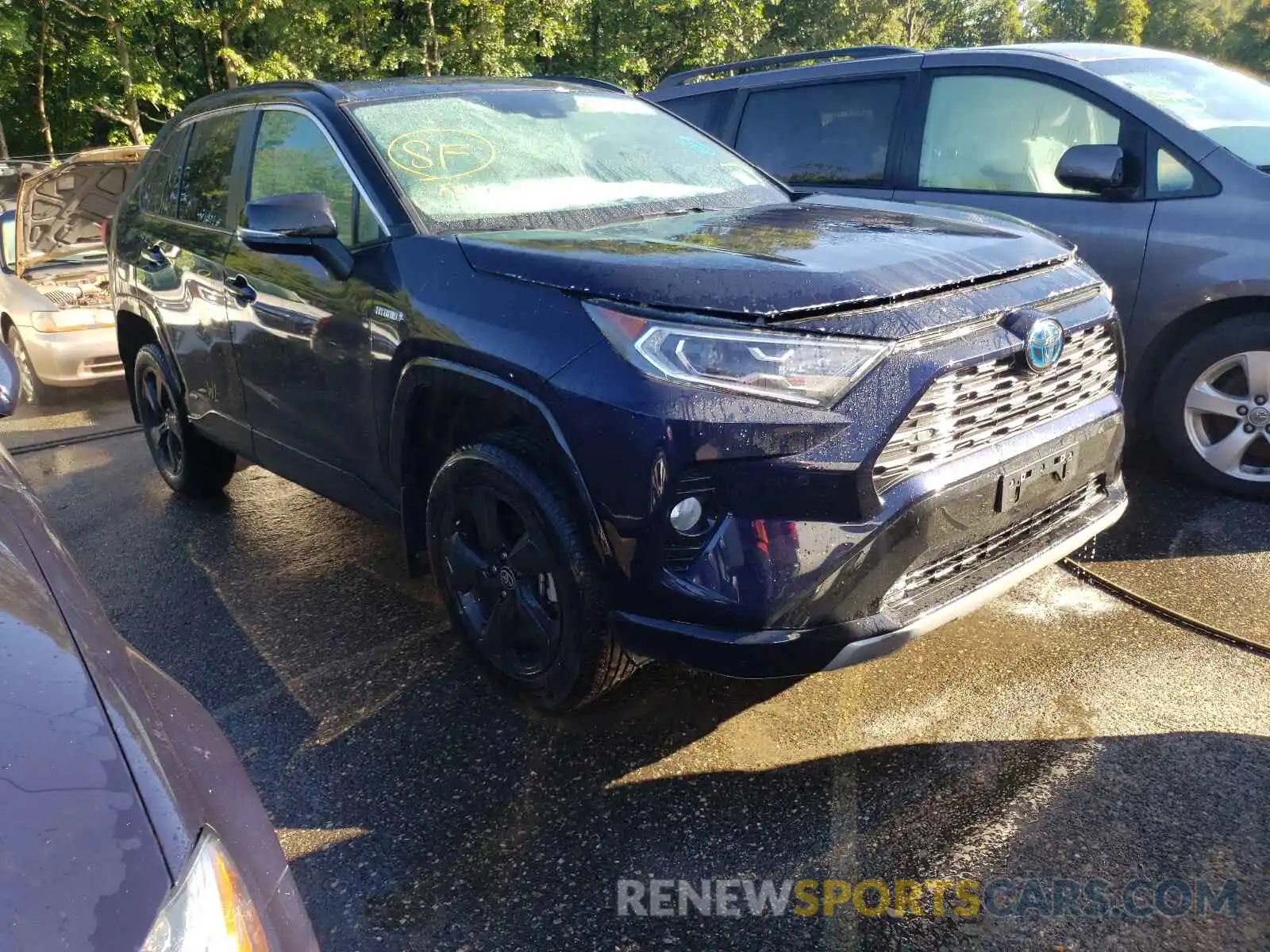 1 Photograph of a damaged car 4T3E6RFV8MU034894 TOYOTA RAV4 2021