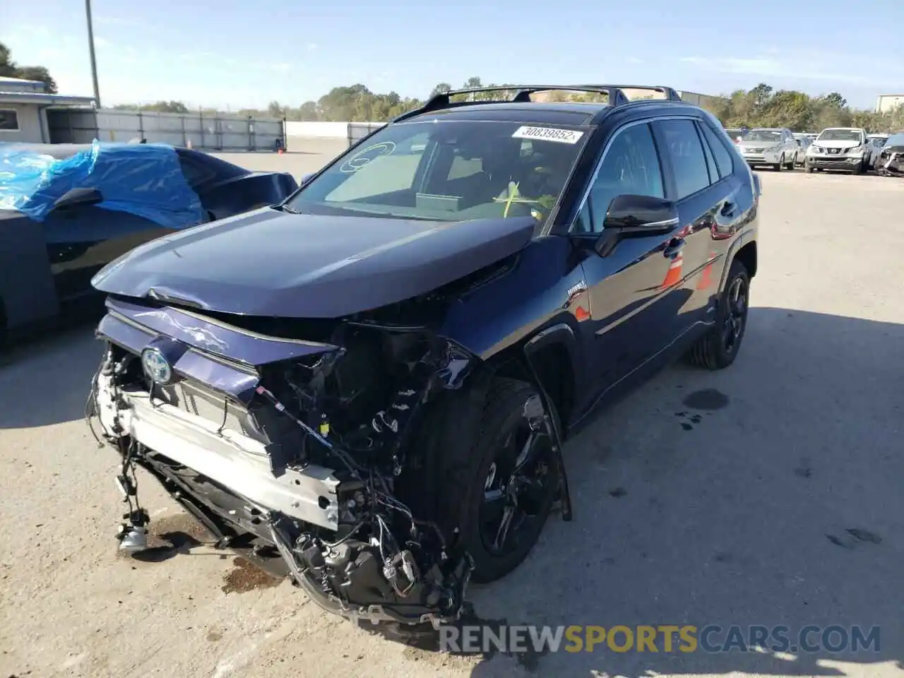 2 Photograph of a damaged car 4T3E6RFV8MU040114 TOYOTA RAV4 2021