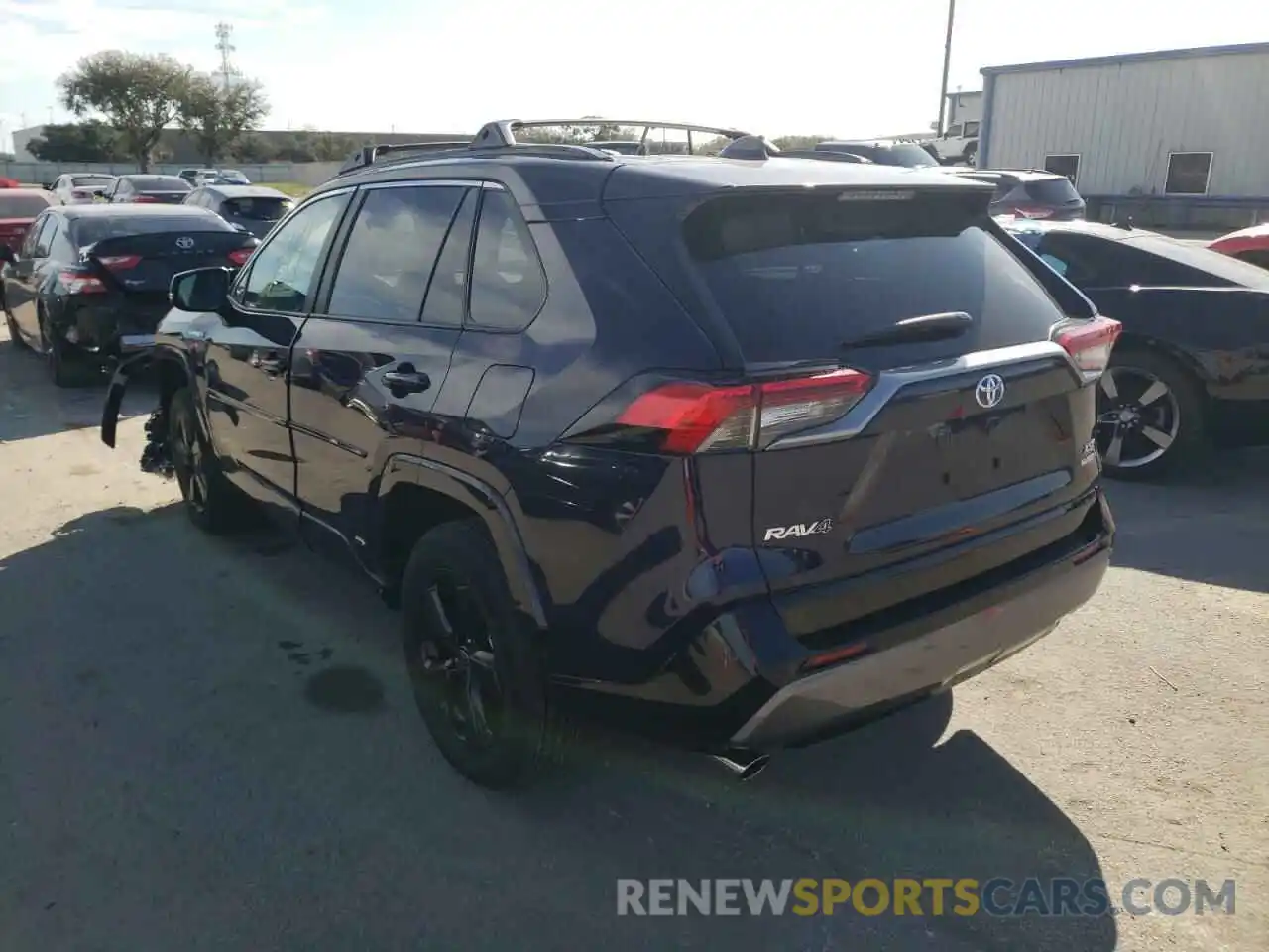 3 Photograph of a damaged car 4T3E6RFV8MU040114 TOYOTA RAV4 2021