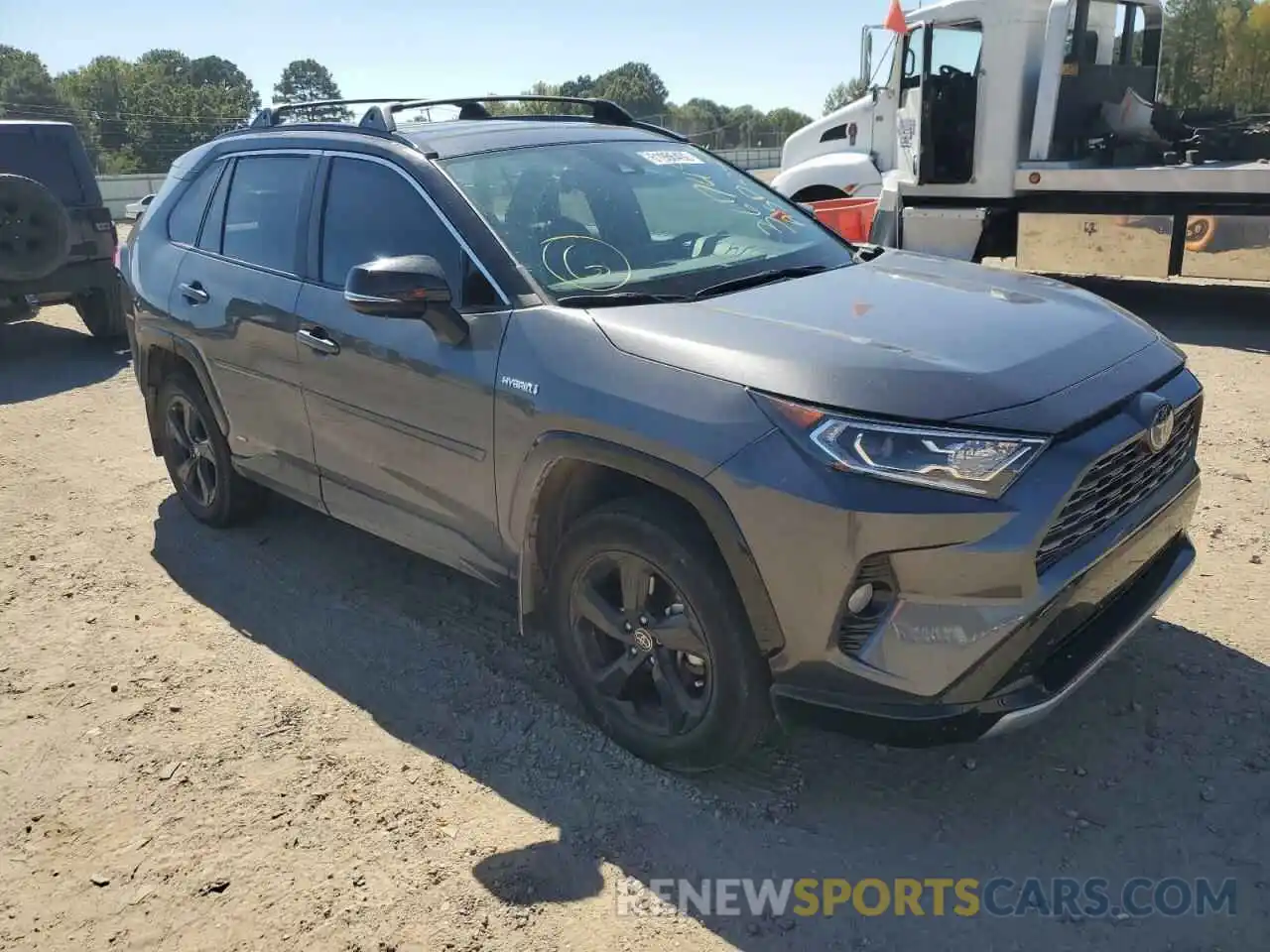 1 Photograph of a damaged car 4T3E6RFV8MU041098 TOYOTA RAV4 2021