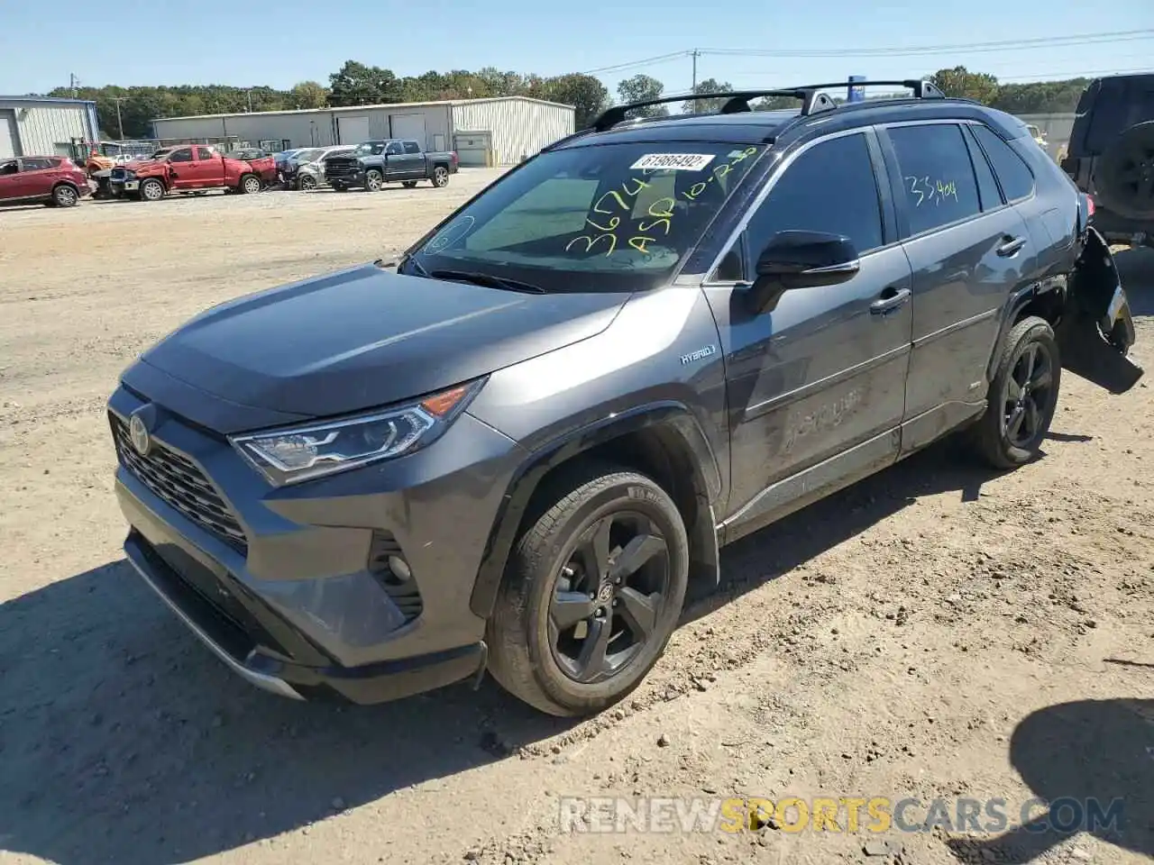 2 Photograph of a damaged car 4T3E6RFV8MU041098 TOYOTA RAV4 2021