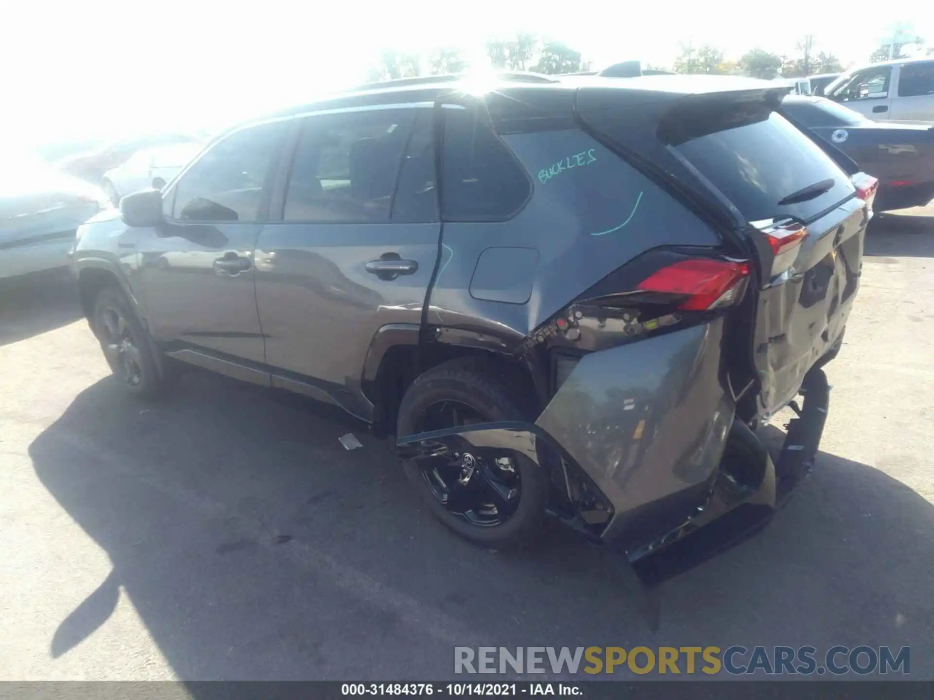 3 Photograph of a damaged car 4T3E6RFV8MU043126 TOYOTA RAV4 2021