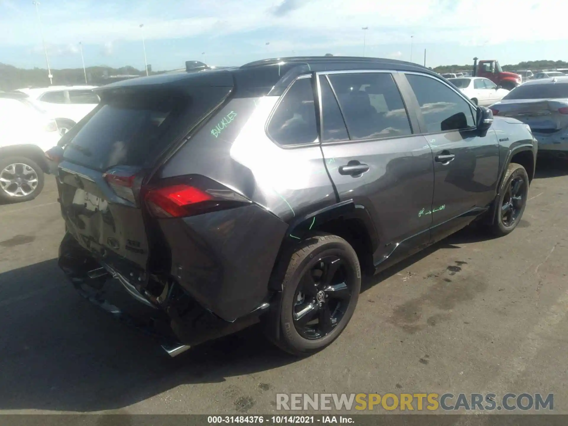 4 Photograph of a damaged car 4T3E6RFV8MU043126 TOYOTA RAV4 2021