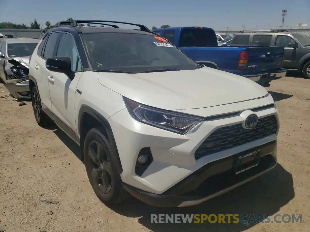 1 Photograph of a damaged car 4T3E6RFV8MU049993 TOYOTA RAV4 2021