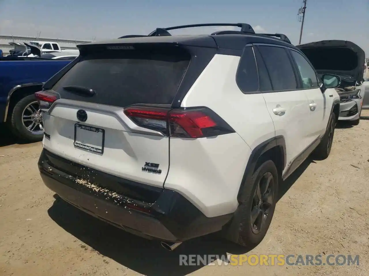 4 Photograph of a damaged car 4T3E6RFV8MU049993 TOYOTA RAV4 2021