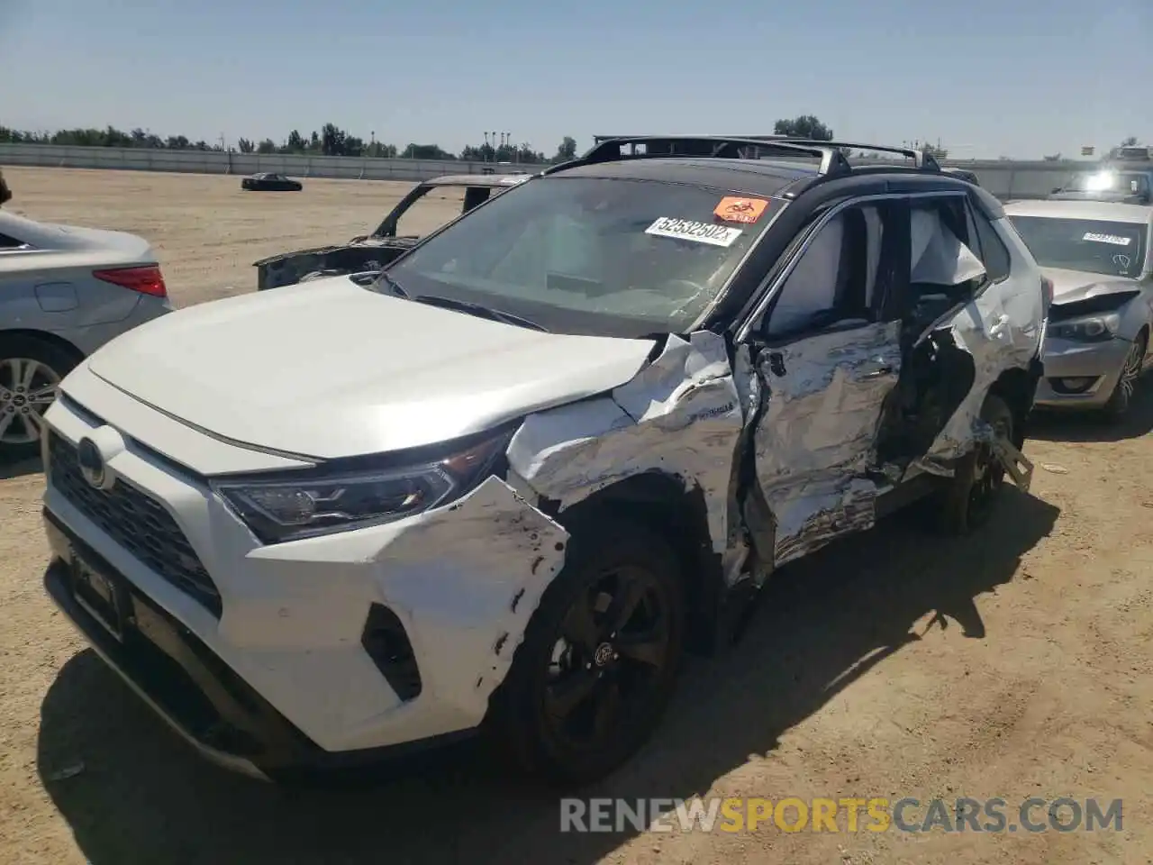 9 Photograph of a damaged car 4T3E6RFV8MU049993 TOYOTA RAV4 2021