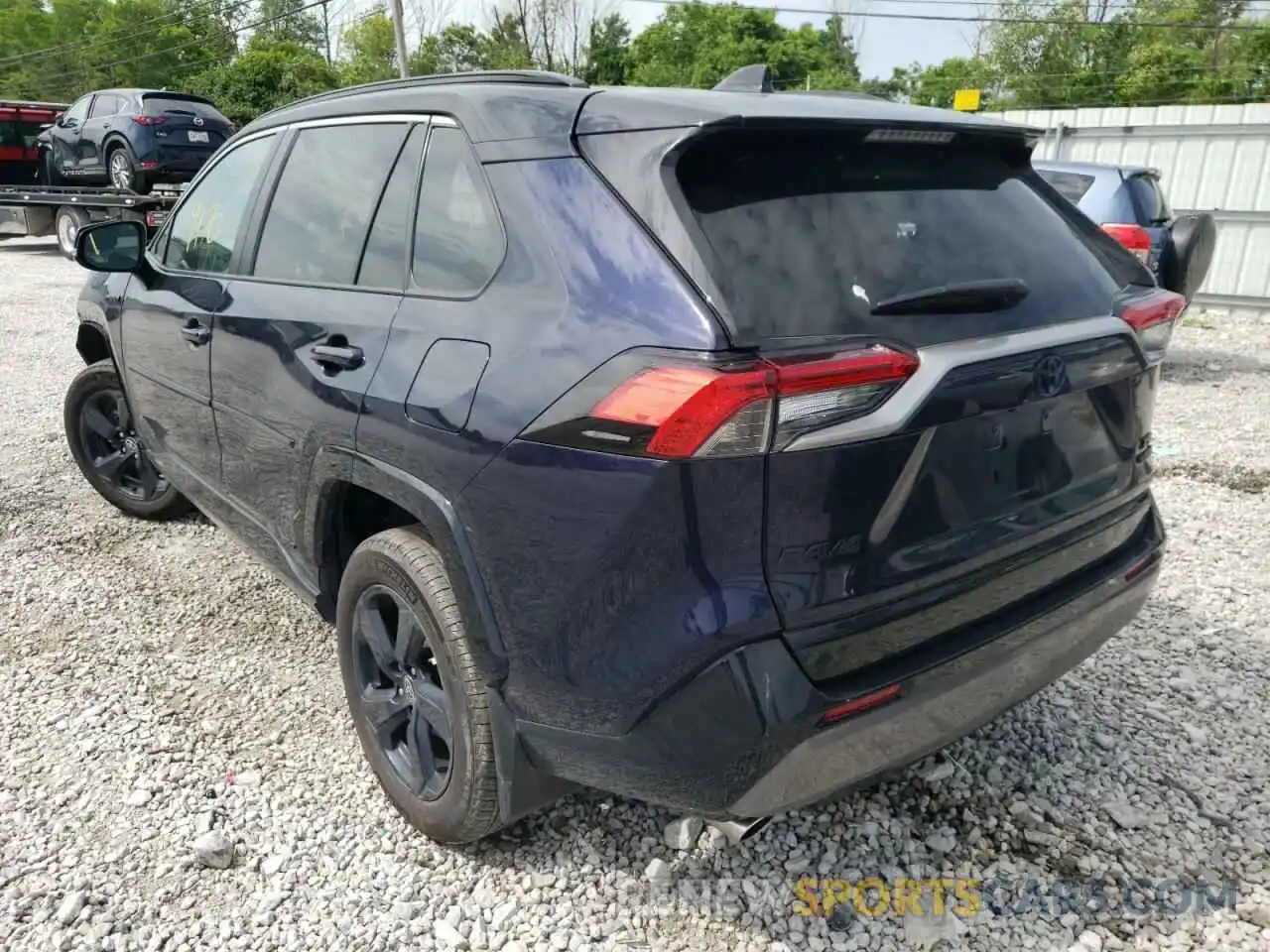 3 Photograph of a damaged car 4T3E6RFV8MU059519 TOYOTA RAV4 2021