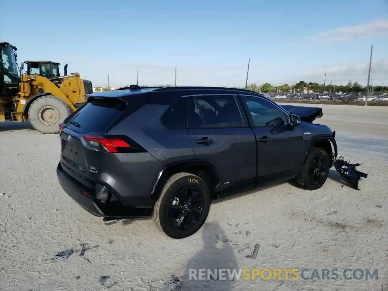 4 Photograph of a damaged car 4T3E6RFV8MU060945 TOYOTA RAV4 2021