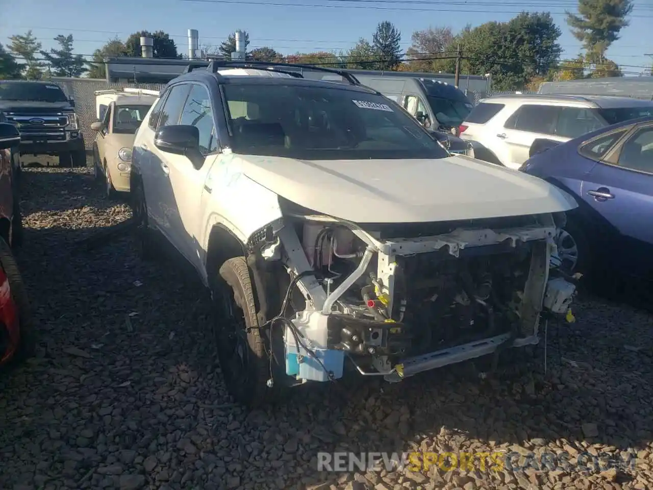 1 Photograph of a damaged car 4T3E6RFV8MU061447 TOYOTA RAV4 2021