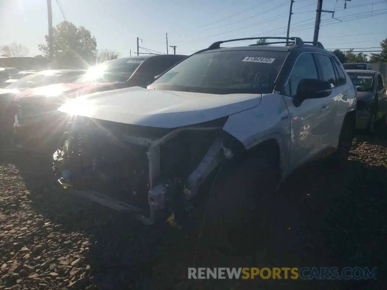 2 Photograph of a damaged car 4T3E6RFV8MU061447 TOYOTA RAV4 2021