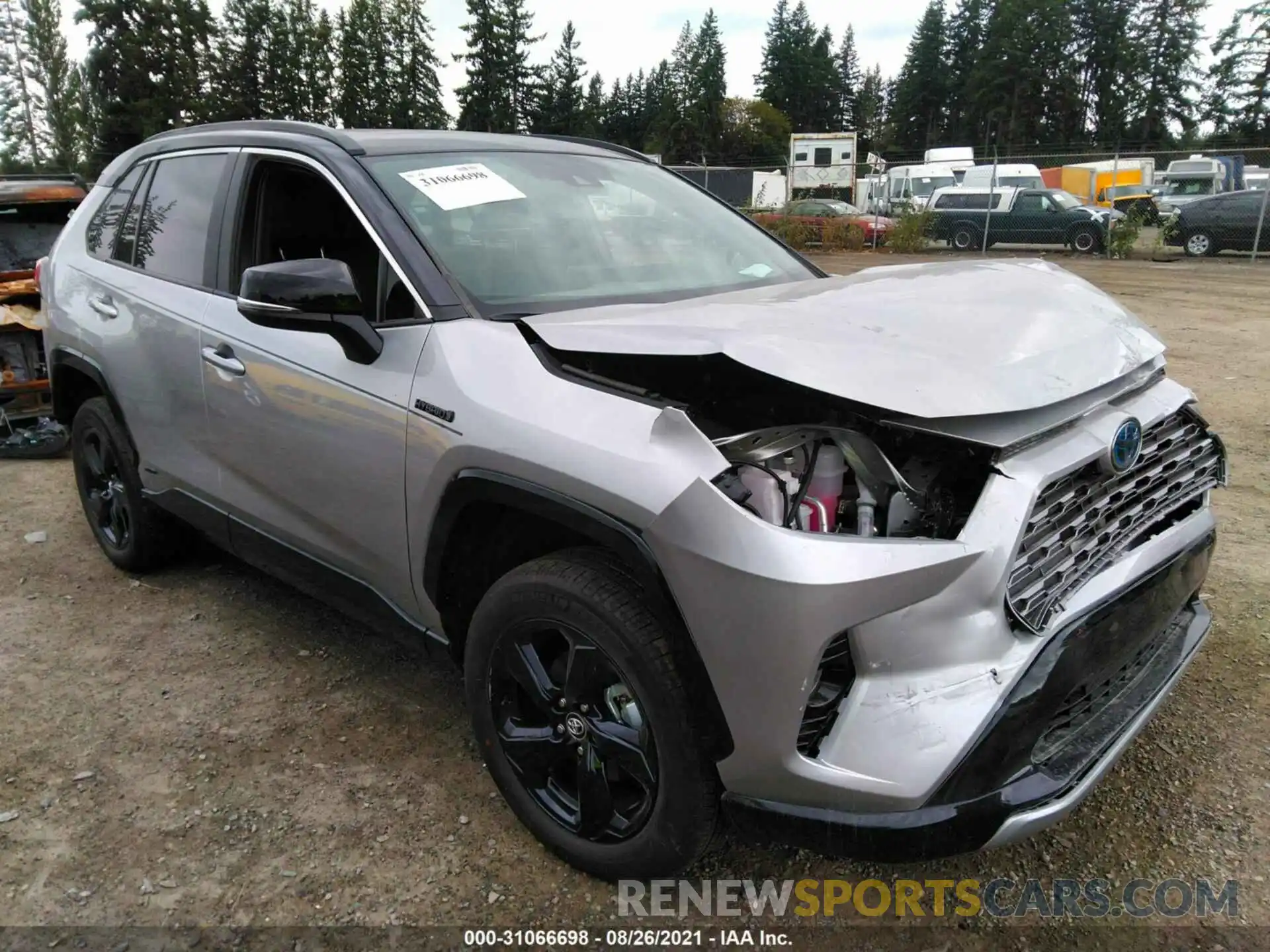 1 Фотография поврежденного автомобиля 4T3E6RFV9MU003671 TOYOTA RAV4 2021