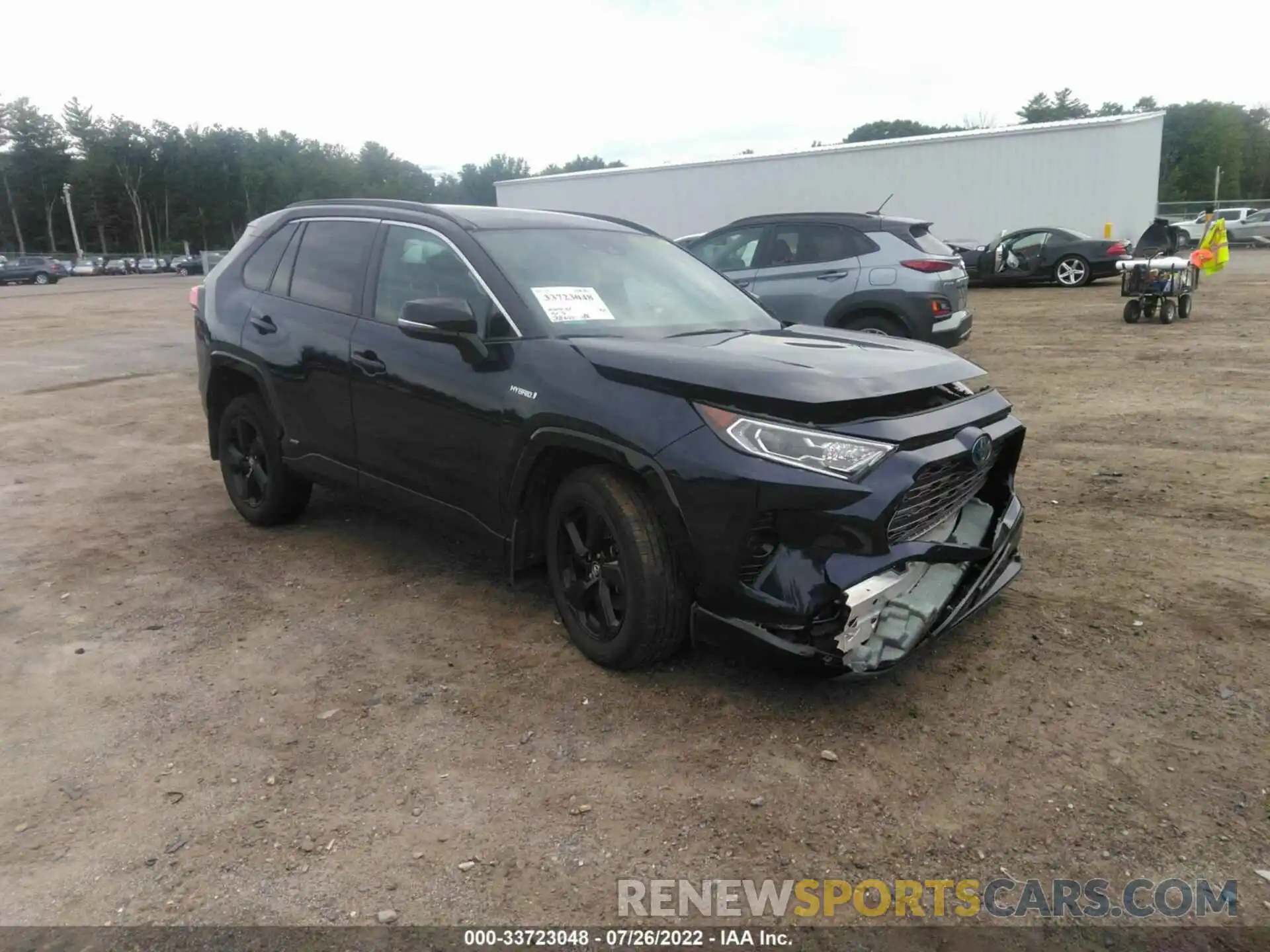 1 Photograph of a damaged car 4T3E6RFV9MU025864 TOYOTA RAV4 2021