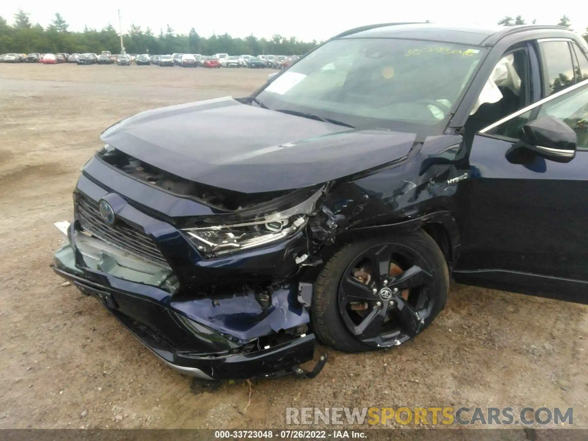 6 Photograph of a damaged car 4T3E6RFV9MU025864 TOYOTA RAV4 2021