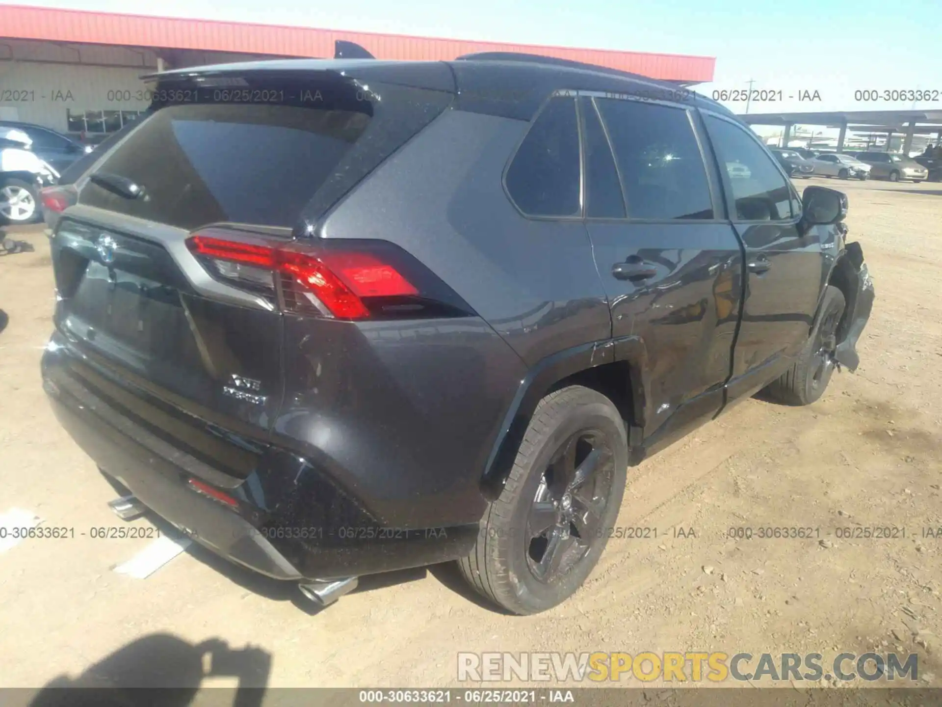 4 Photograph of a damaged car 4T3E6RFV9MU026464 TOYOTA RAV4 2021