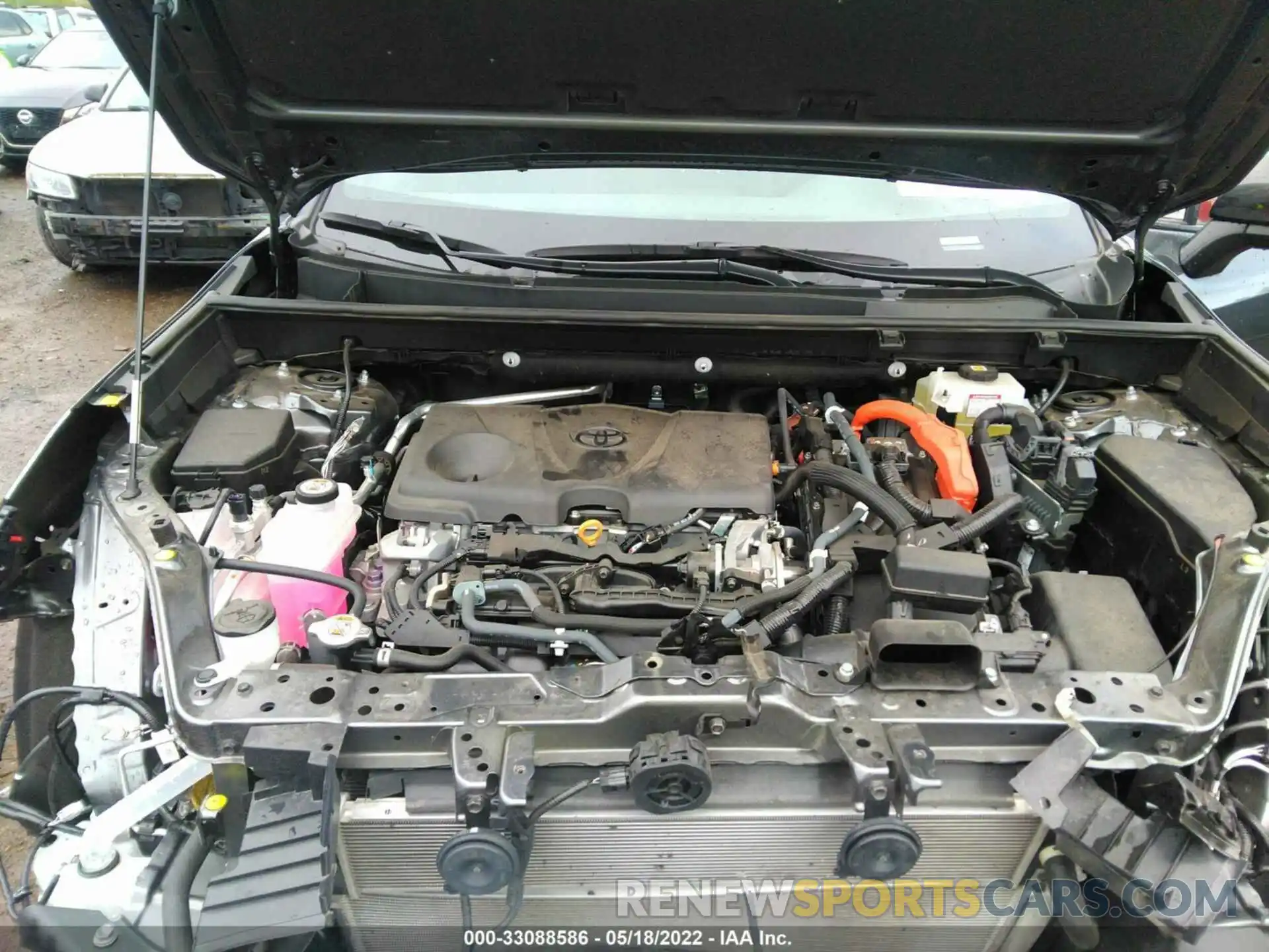 10 Фотография поврежденного автомобиля 4T3E6RFV9MU032555 TOYOTA RAV4 2021