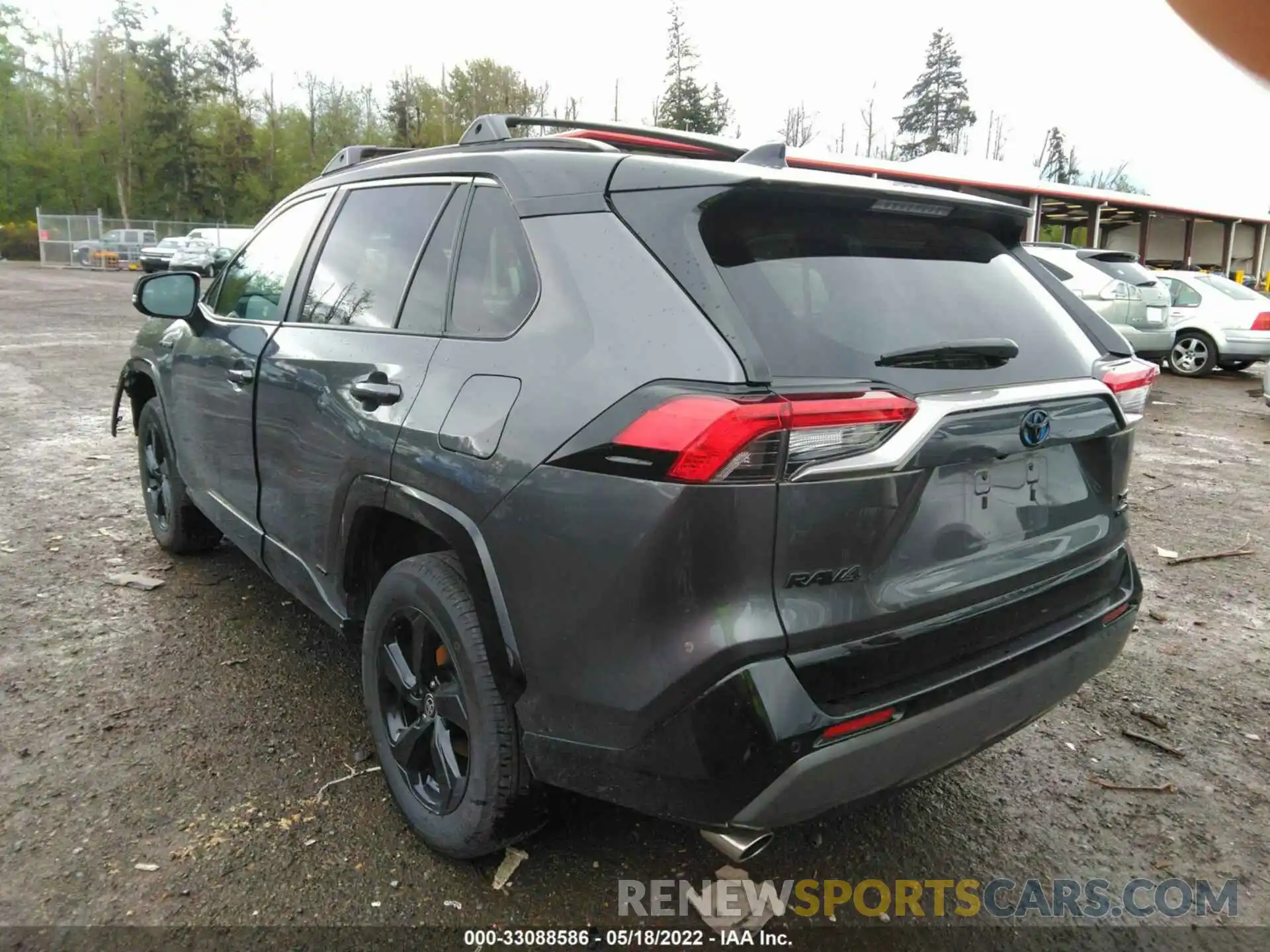 3 Photograph of a damaged car 4T3E6RFV9MU032555 TOYOTA RAV4 2021