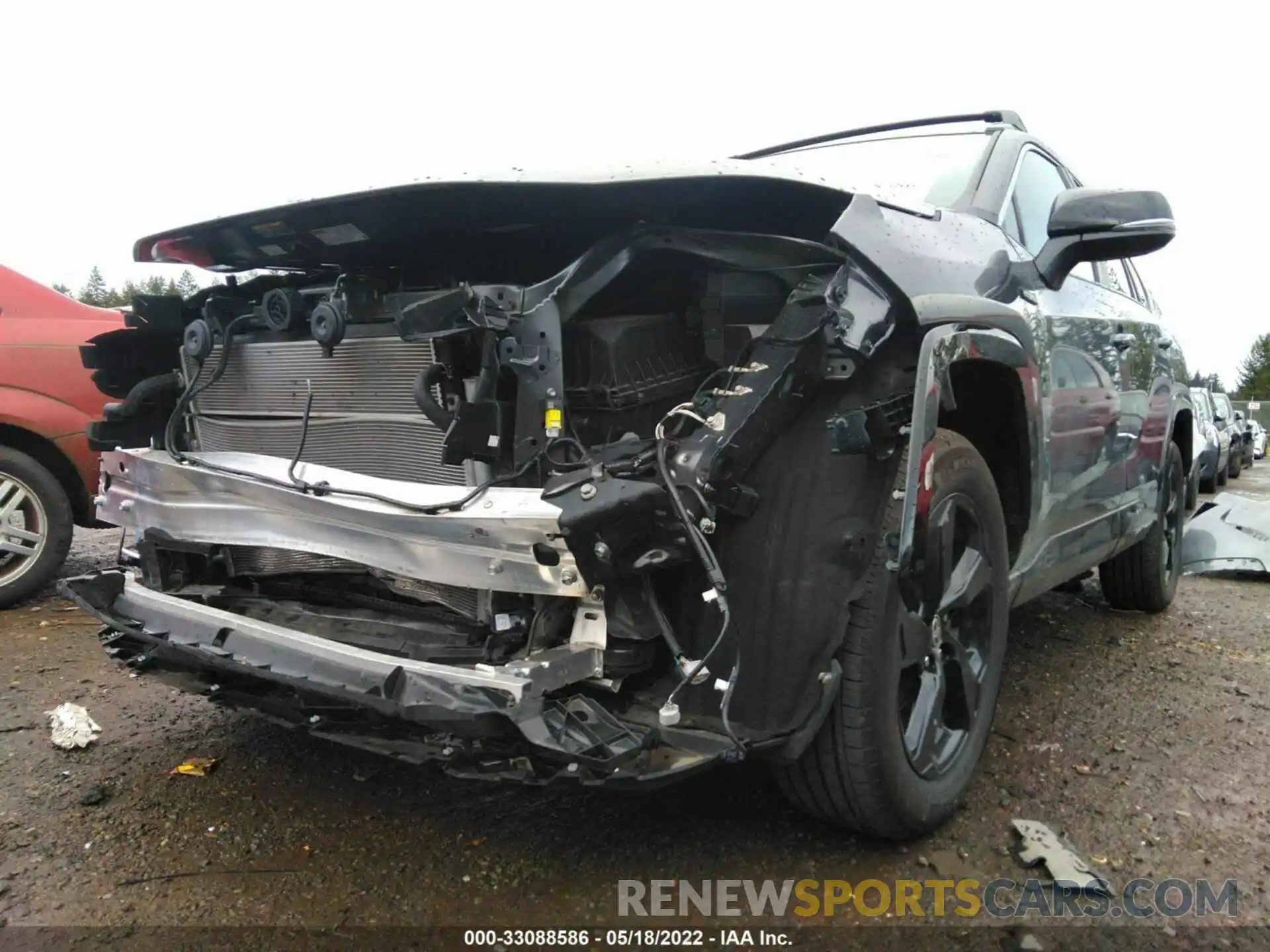 6 Photograph of a damaged car 4T3E6RFV9MU032555 TOYOTA RAV4 2021