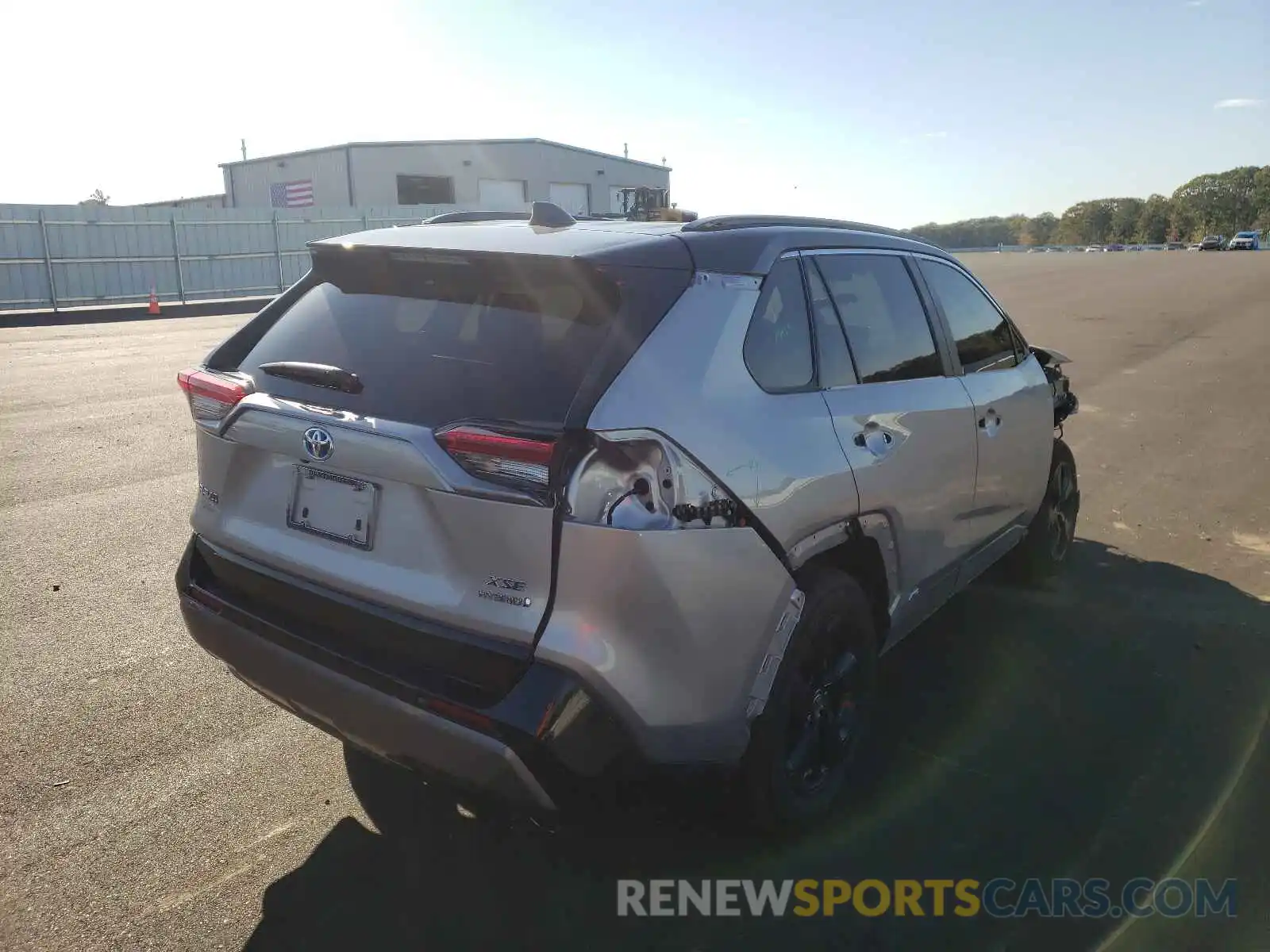 4 Photograph of a damaged car 4T3E6RFV9MU034452 TOYOTA RAV4 2021