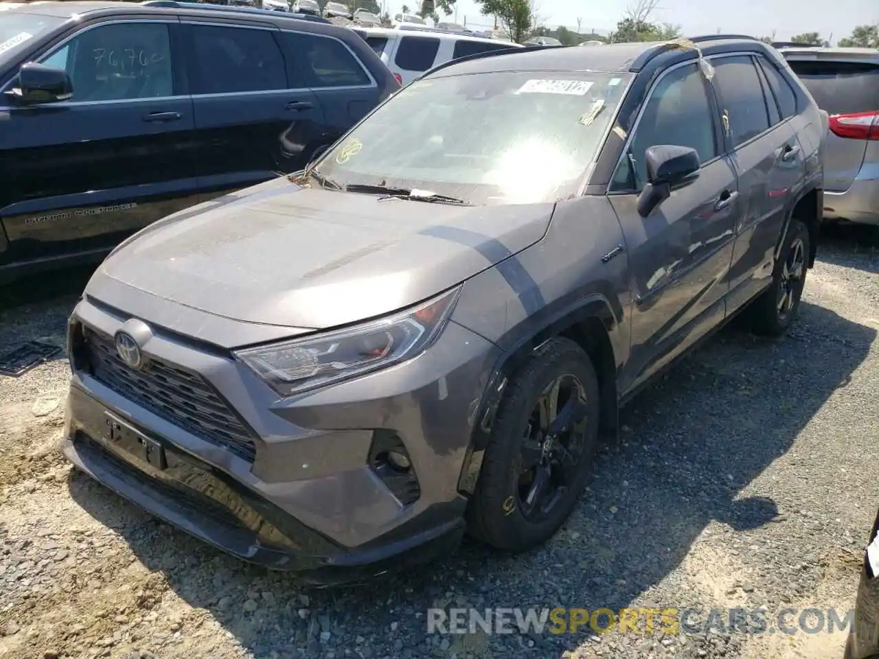 2 Photograph of a damaged car 4T3E6RFV9MU039196 TOYOTA RAV4 2021