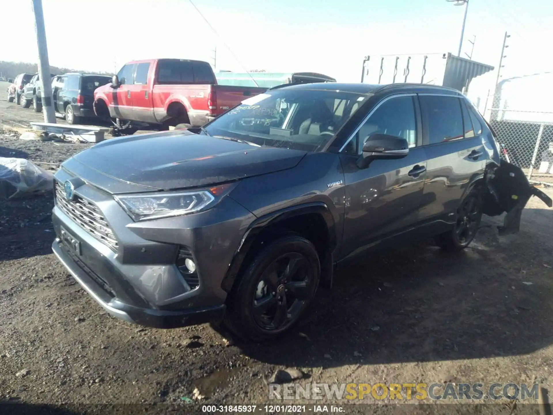 2 Photograph of a damaged car 4T3E6RFV9MU040221 TOYOTA RAV4 2021