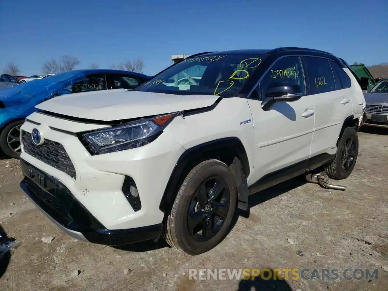 2 Photograph of a damaged car 4T3E6RFV9MU048075 TOYOTA RAV4 2021