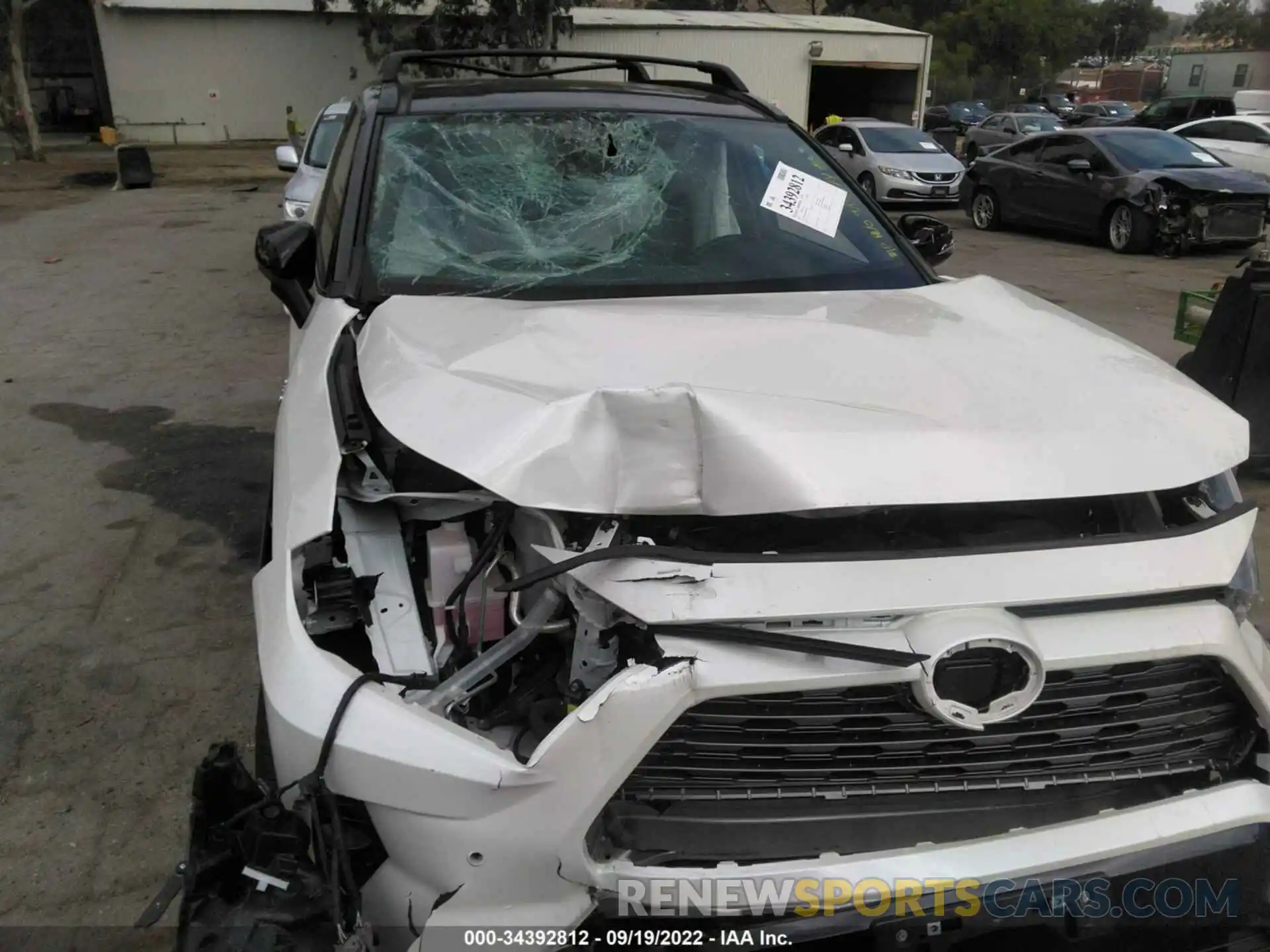 6 Photograph of a damaged car 4T3E6RFV9MU050750 TOYOTA RAV4 2021