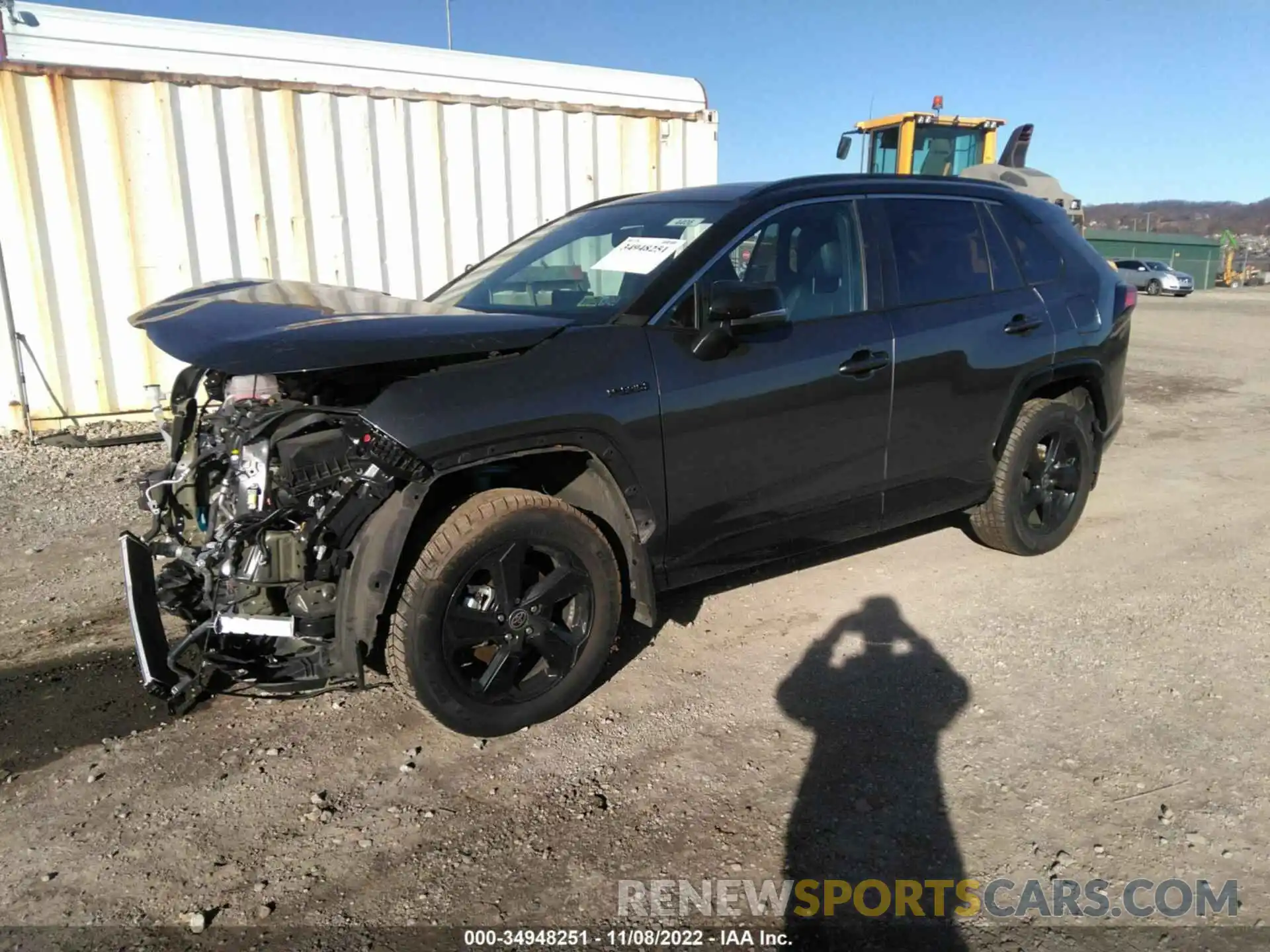 2 Photograph of a damaged car 4T3E6RFV9MU055351 TOYOTA RAV4 2021