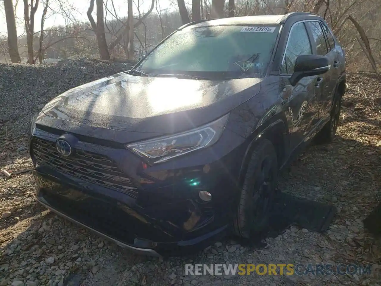 2 Photograph of a damaged car 4T3E6RFV9MU055575 TOYOTA RAV4 2021