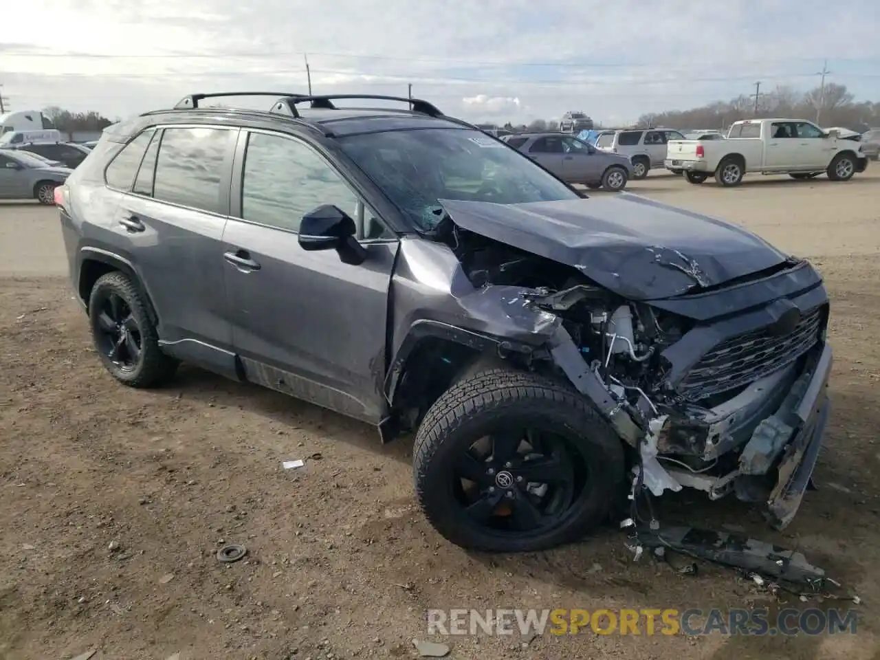 4 Photograph of a damaged car 4T3E6RFV9MU056399 TOYOTA RAV4 2021