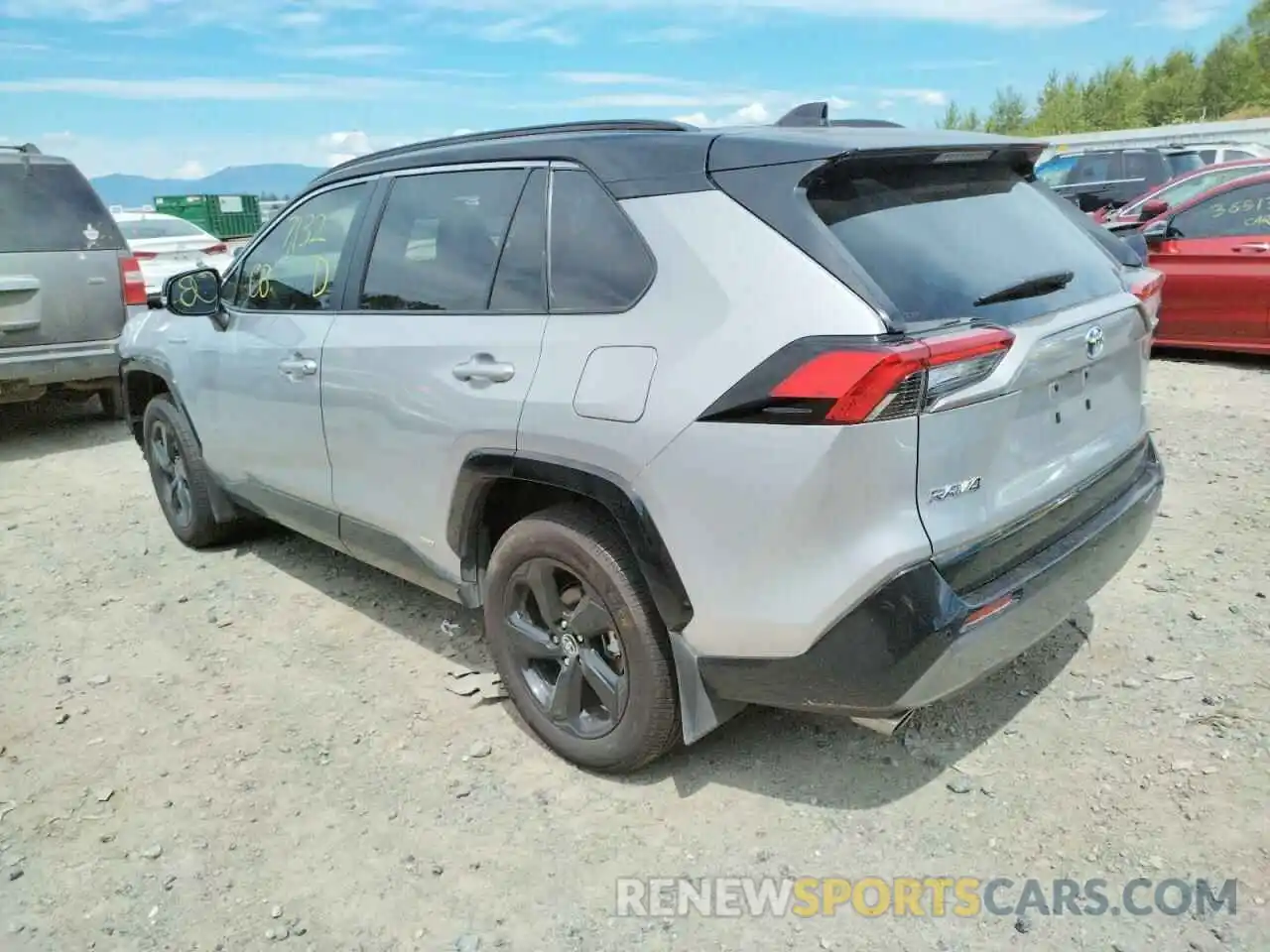 3 Photograph of a damaged car 4T3E6RFV9MU058525 TOYOTA RAV4 2021