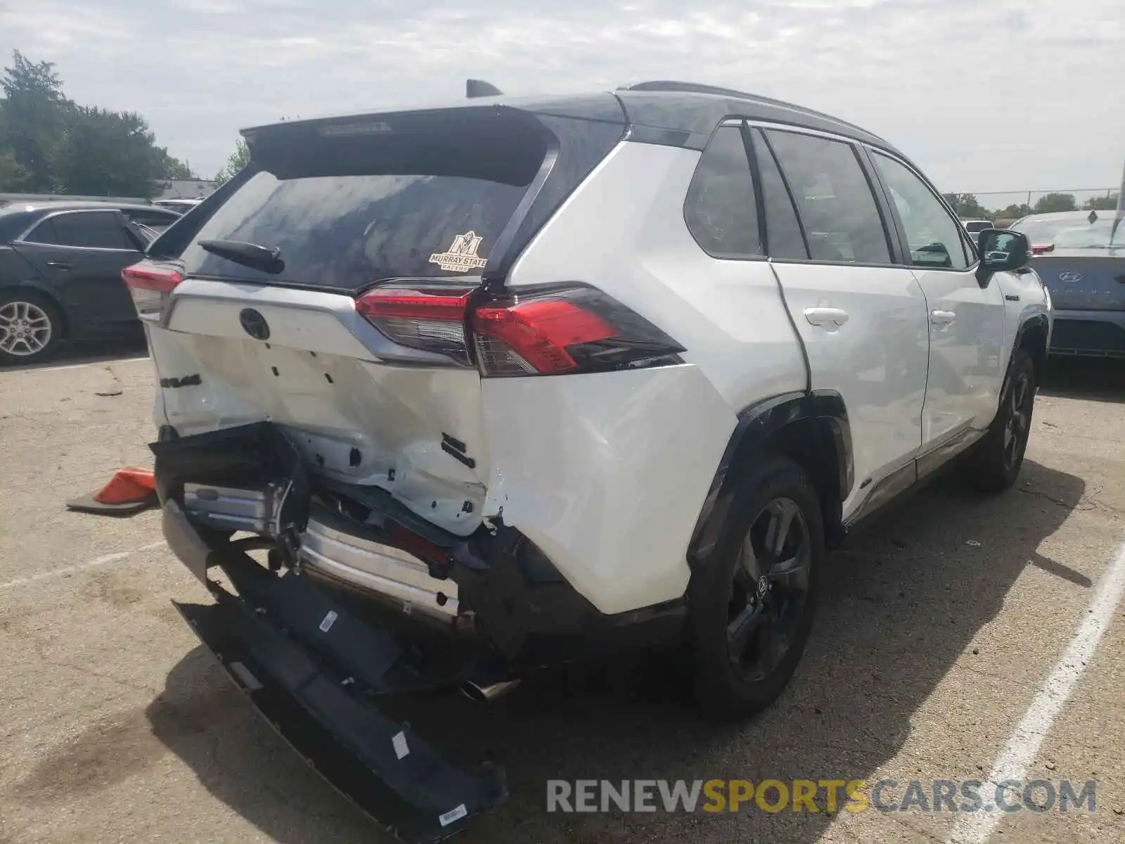 4 Photograph of a damaged car 4T3E6RFVXMU012721 TOYOTA RAV4 2021