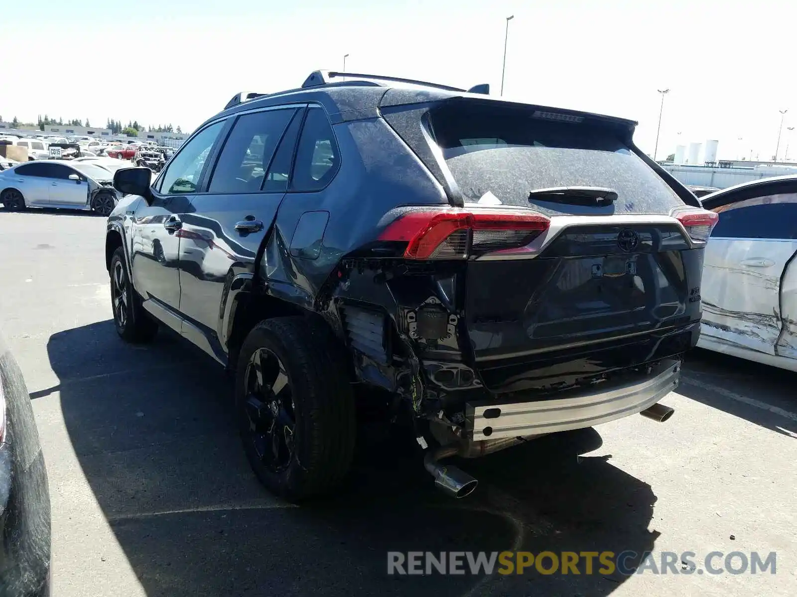 3 Photograph of a damaged car 4T3E6RFVXMU031186 TOYOTA RAV4 2021