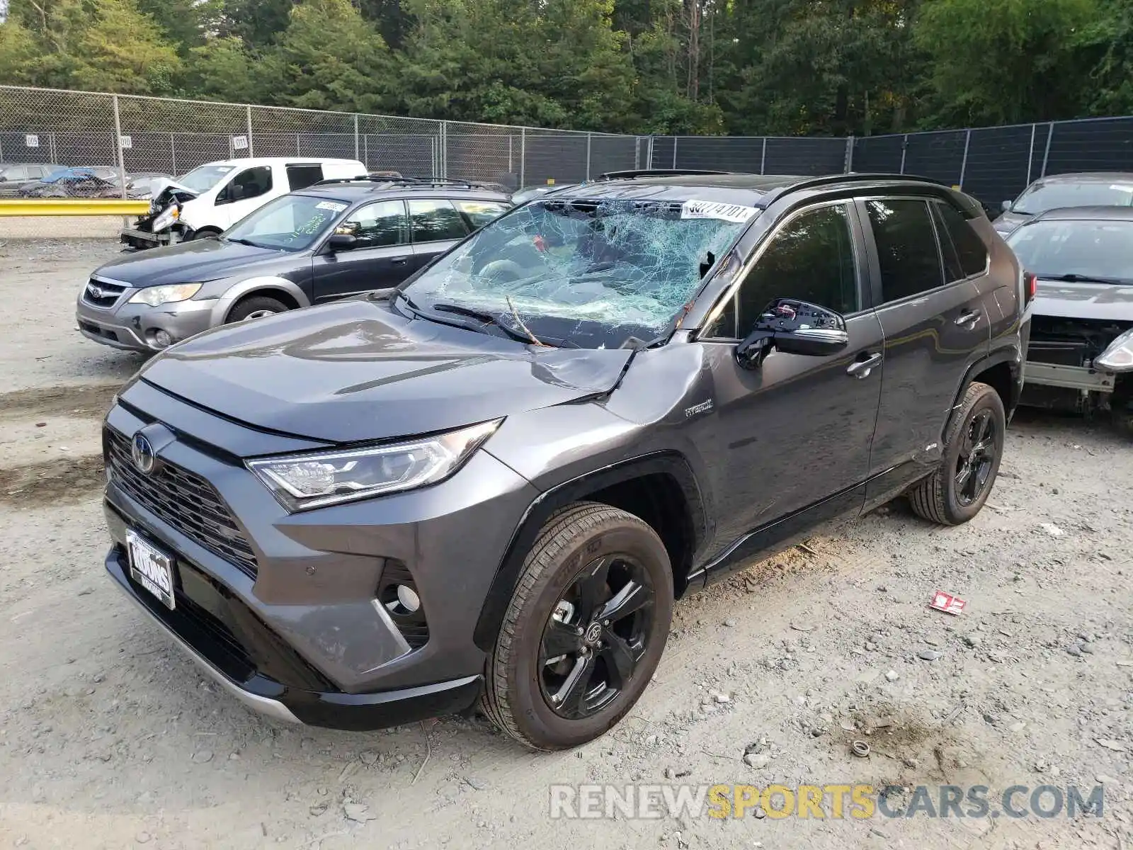 2 Photograph of a damaged car 4T3E6RFVXMU039823 TOYOTA RAV4 2021