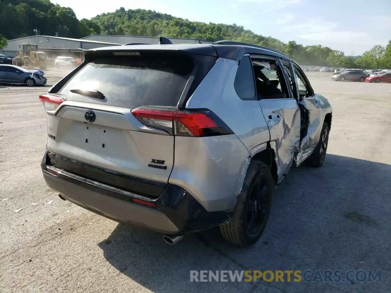 4 Photograph of a damaged car 4T3E6RFVXMU058226 TOYOTA RAV4 2021