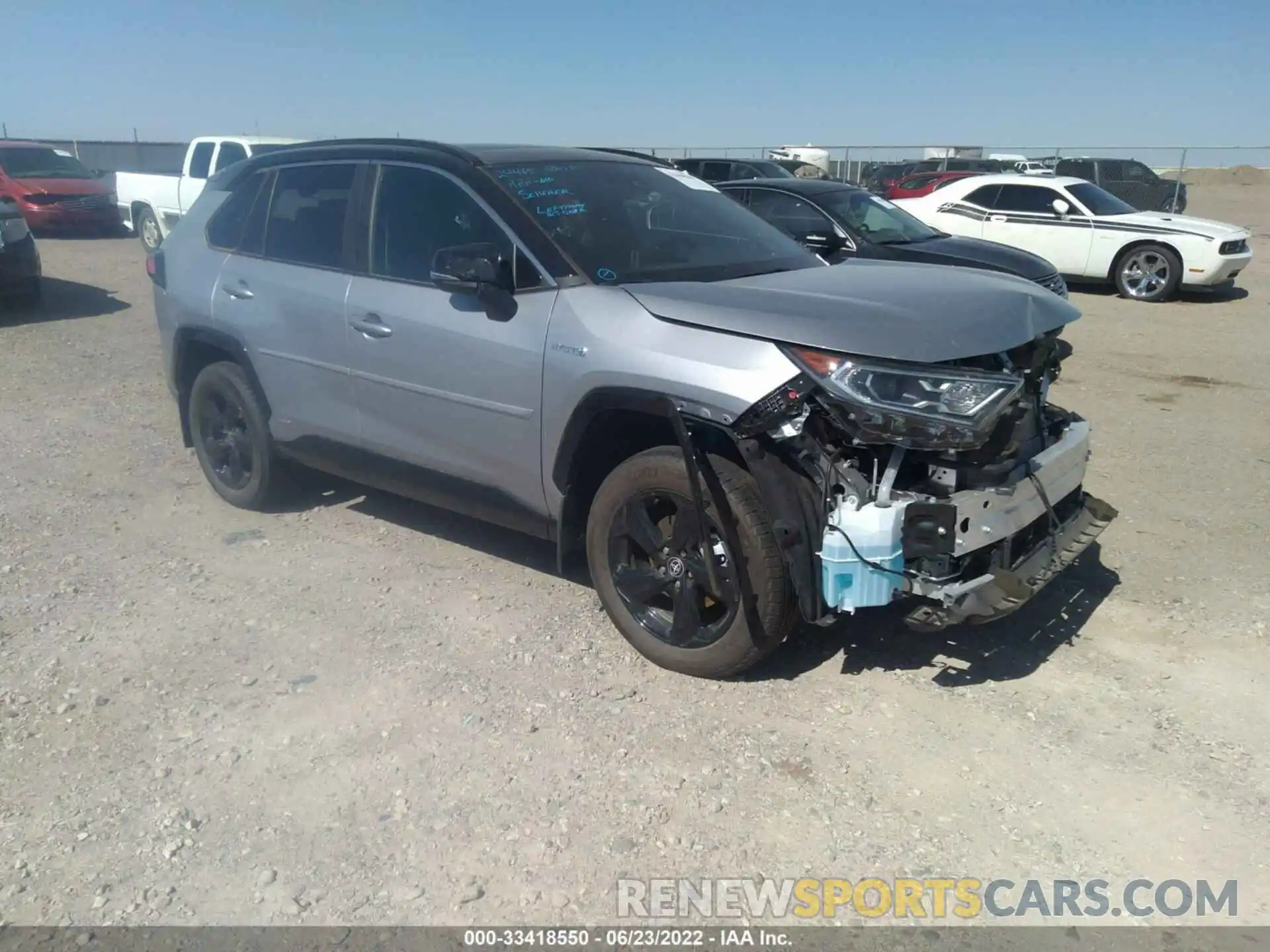 1 Photograph of a damaged car 4T3E6RFVXMU061126 TOYOTA RAV4 2021