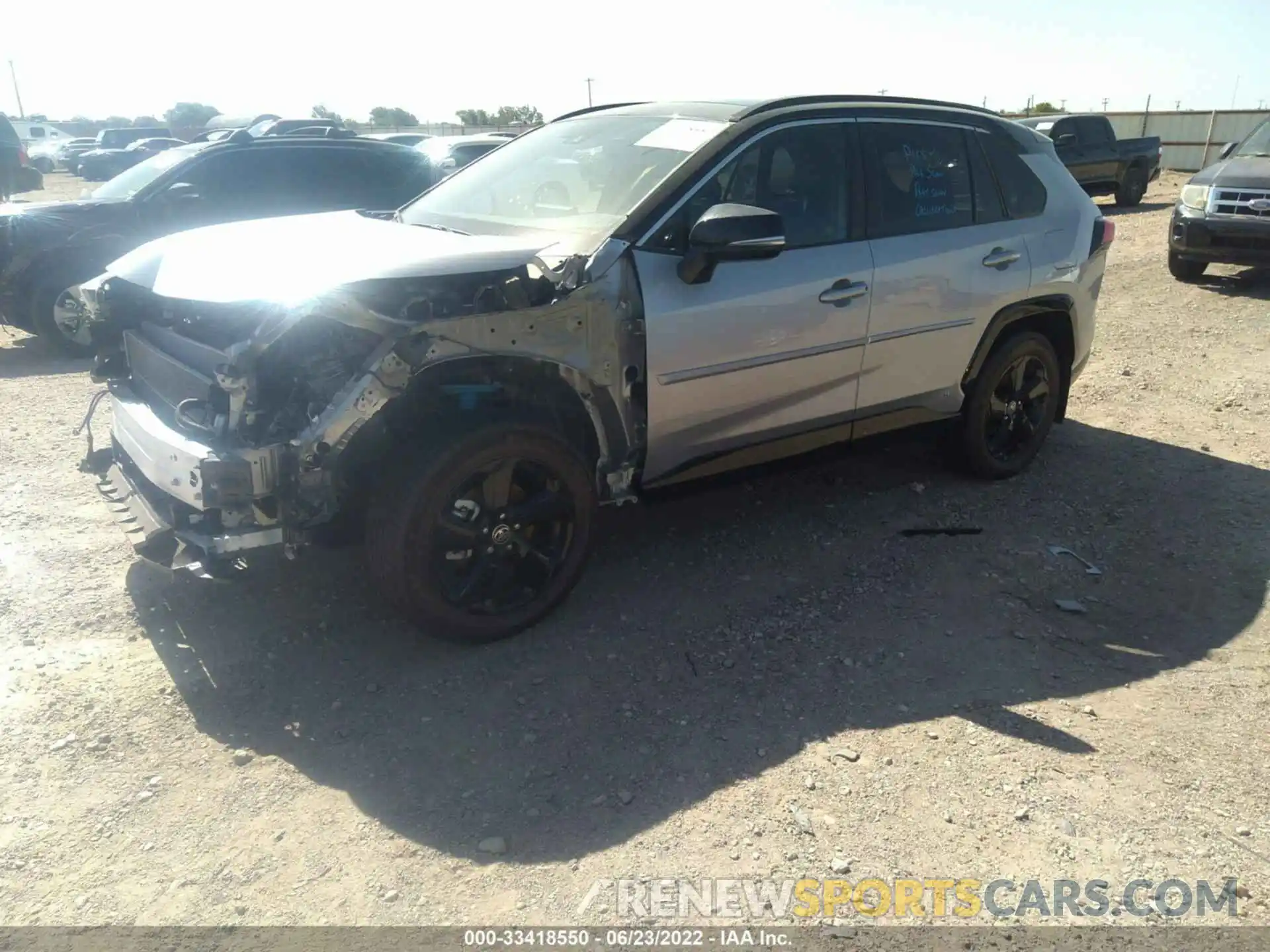 2 Photograph of a damaged car 4T3E6RFVXMU061126 TOYOTA RAV4 2021