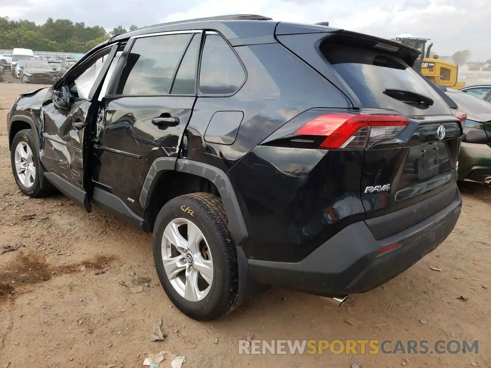 3 Photograph of a damaged car 4T3L6RFV0MU014596 TOYOTA RAV4 2021